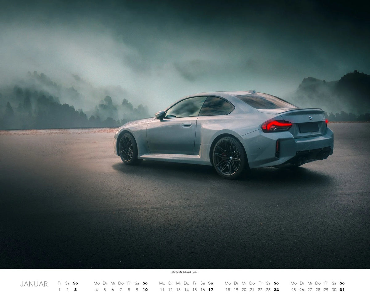 Faszination BMW M Kalender 2027 – Ansicht
