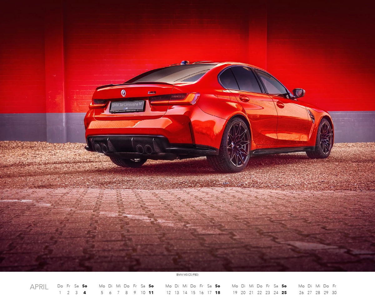 Faszination BMW M Kalender 2027 – Ansicht