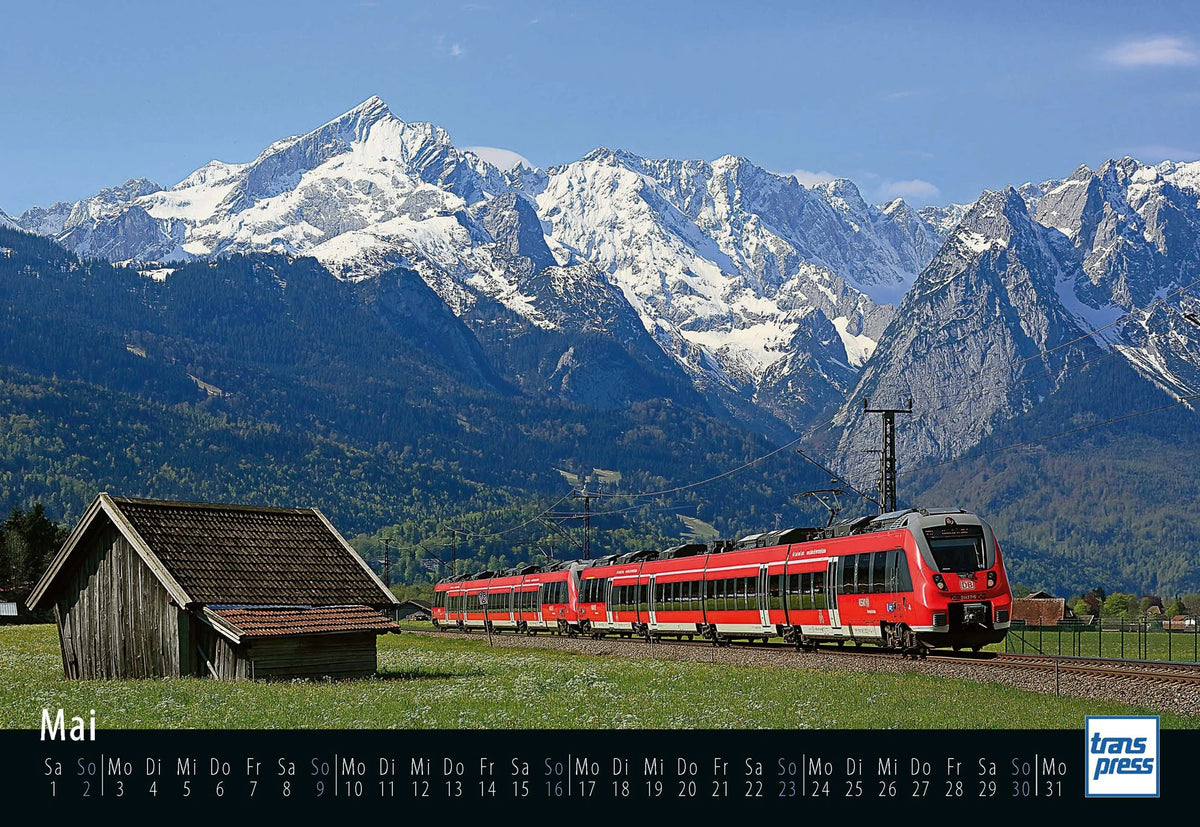 Faszination Eisenbahn Kalender 2027 – Ansicht