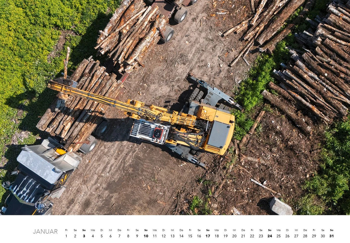 Faszination Landmaschinen Kalender 2027 – Ansicht