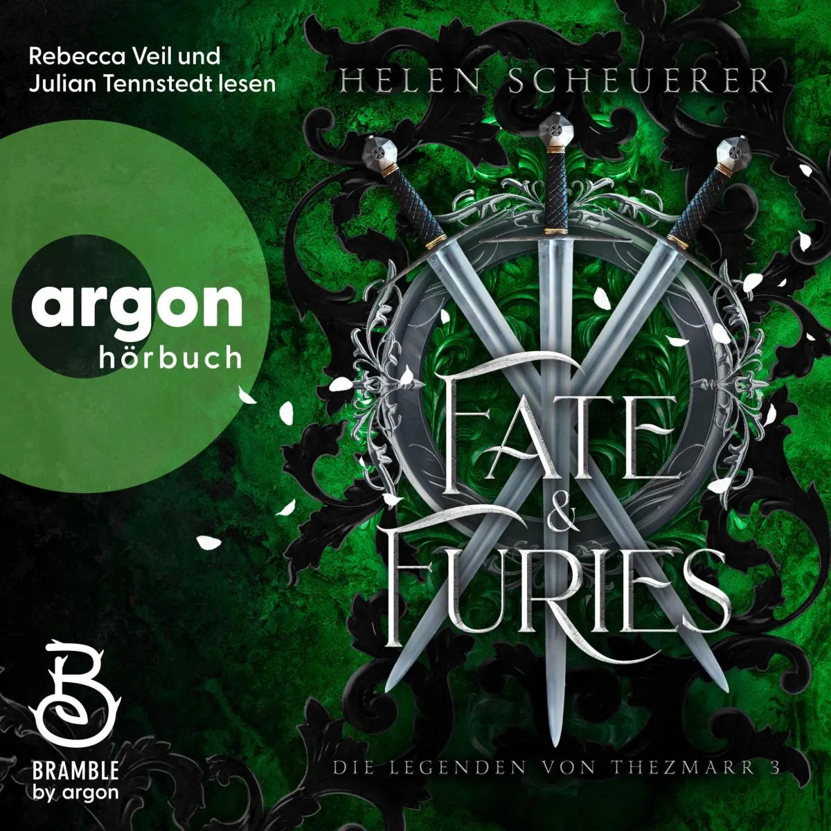 Cover: Fate and Furies - Die Legenden von Thezmarr 3 (Hörbuch Download) von Helen Scheuerer