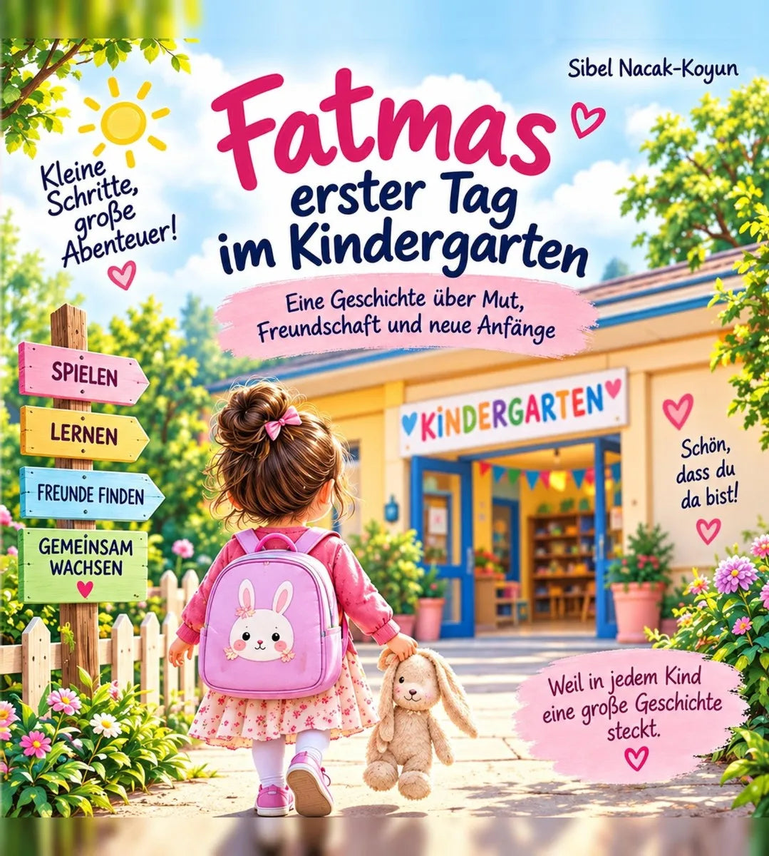 Cover: Fatmas erster Tag im Kindergarten (E-Book) von Sibel Nacak-Koyun