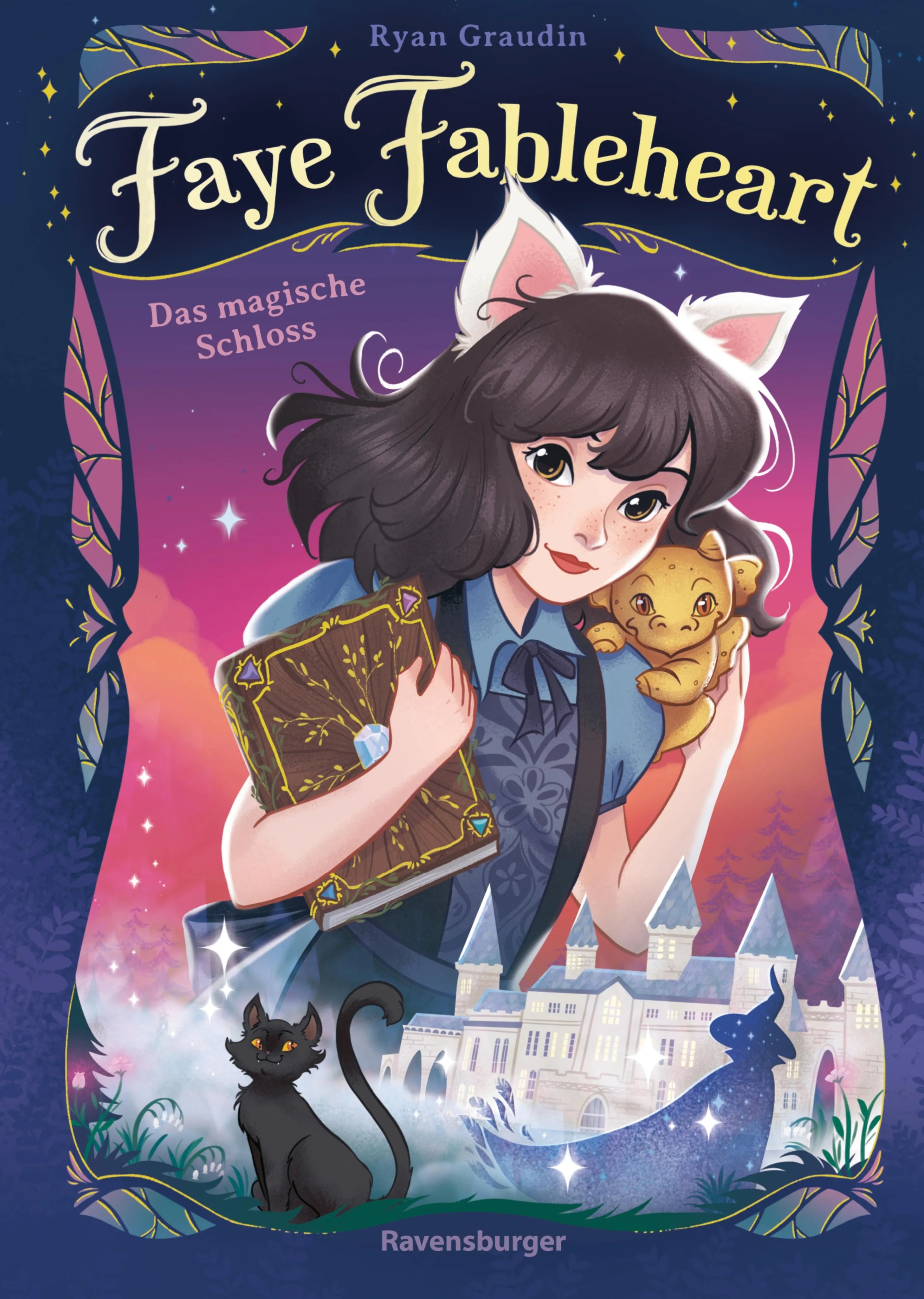 Cover: Faye Fableheart, Band 1 - Das magische Schloss (E-Book) von Ryan Graudin