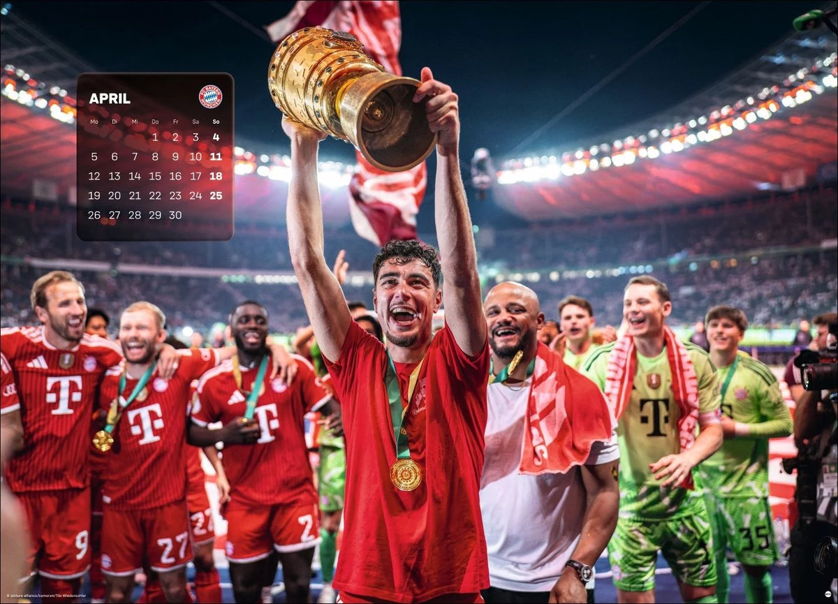 FC Bayern München Edition Kalender 2027 – Ansicht