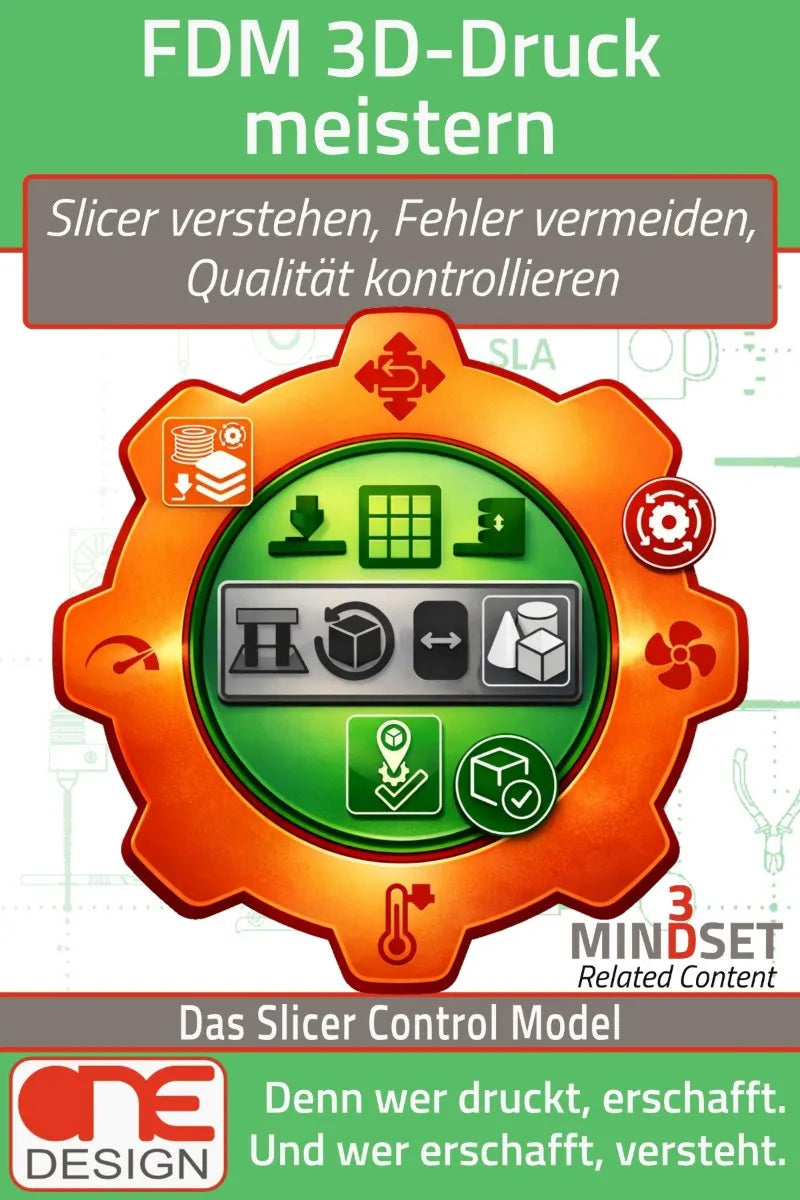 Cover: FDM 3D-Druck meistern (E-Book) von ONE Design