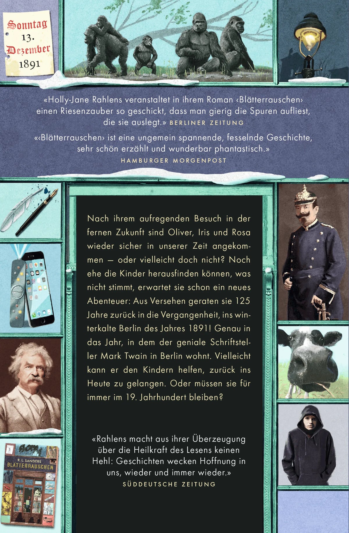 Rückseite: Federflüstern (Hardcover)