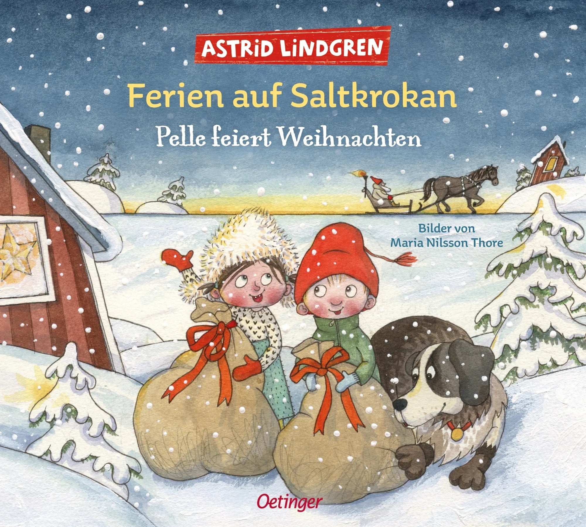 Buchcover von 'Ferien auf Saltkrokan. Pelle feiert Weihnachten' - Gebundene Ausgabe von Astrid Lindgren