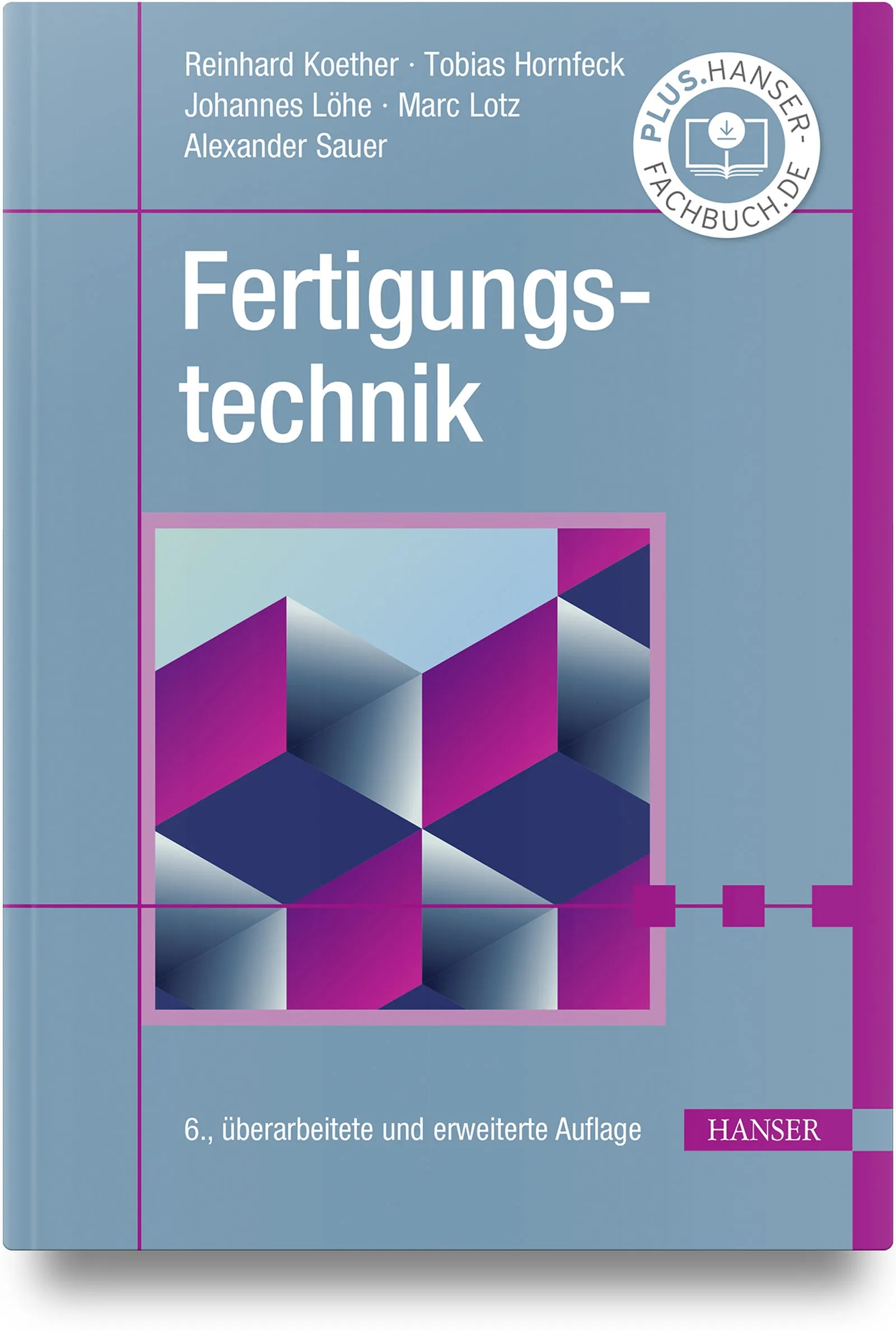 Cover: Fertigungstechnik (Hardcover) von Reinhard Koether