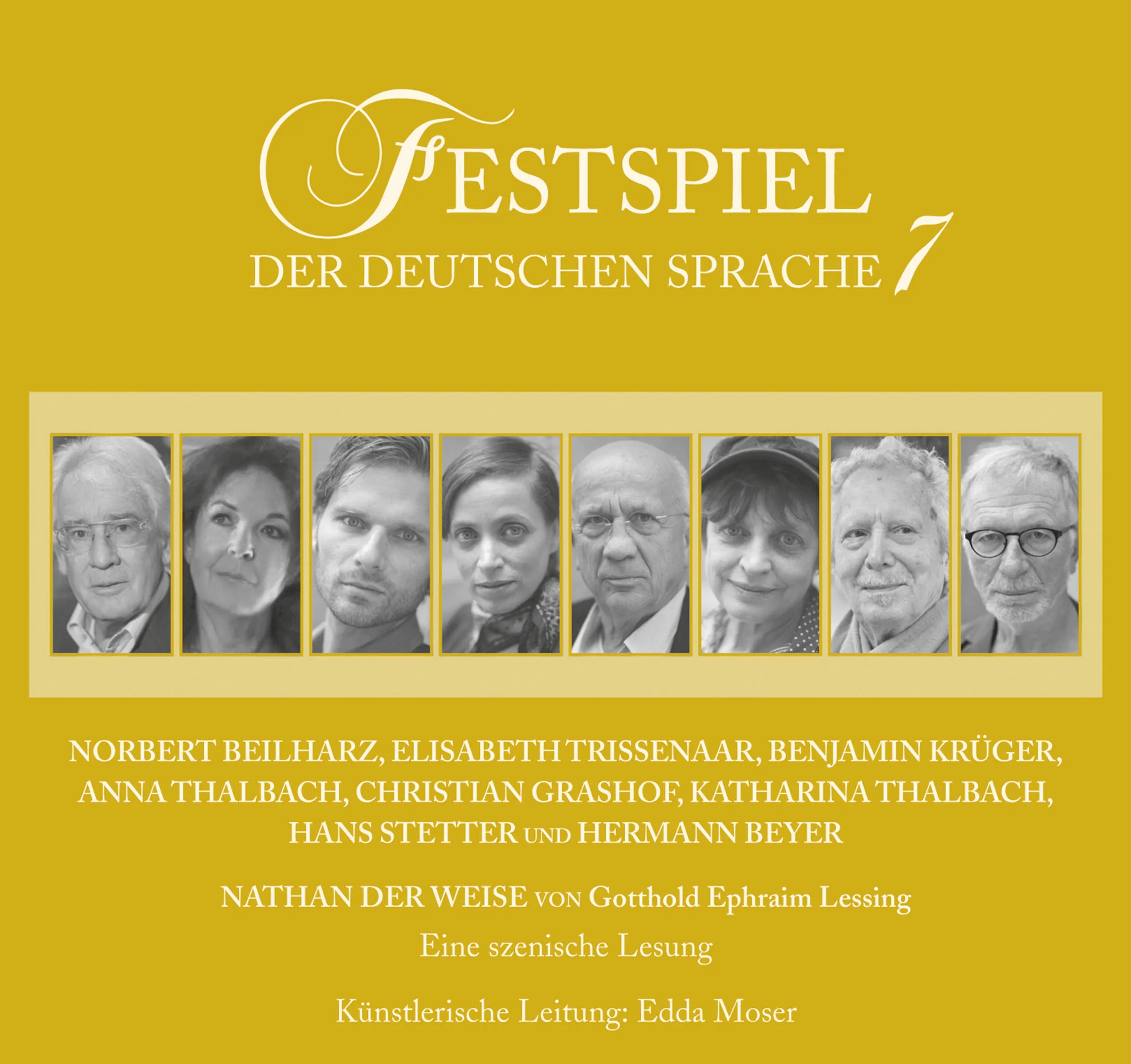 Buchcover von 'Festspiel der deutschen Sprache 7' - Hörbuch (CD) von Gotthold Ephraim Lessing