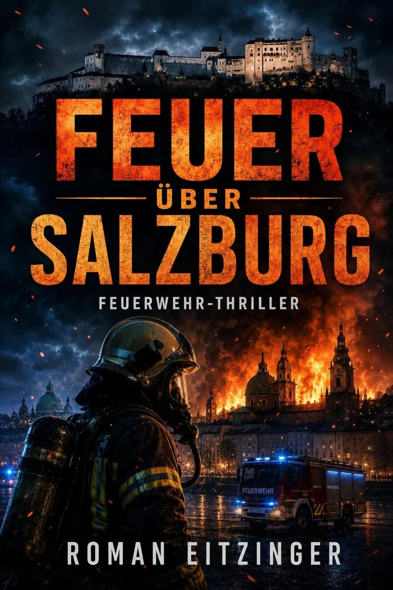Cover: Feuer über Salzburg (E-Book) von Roman Eitzinger