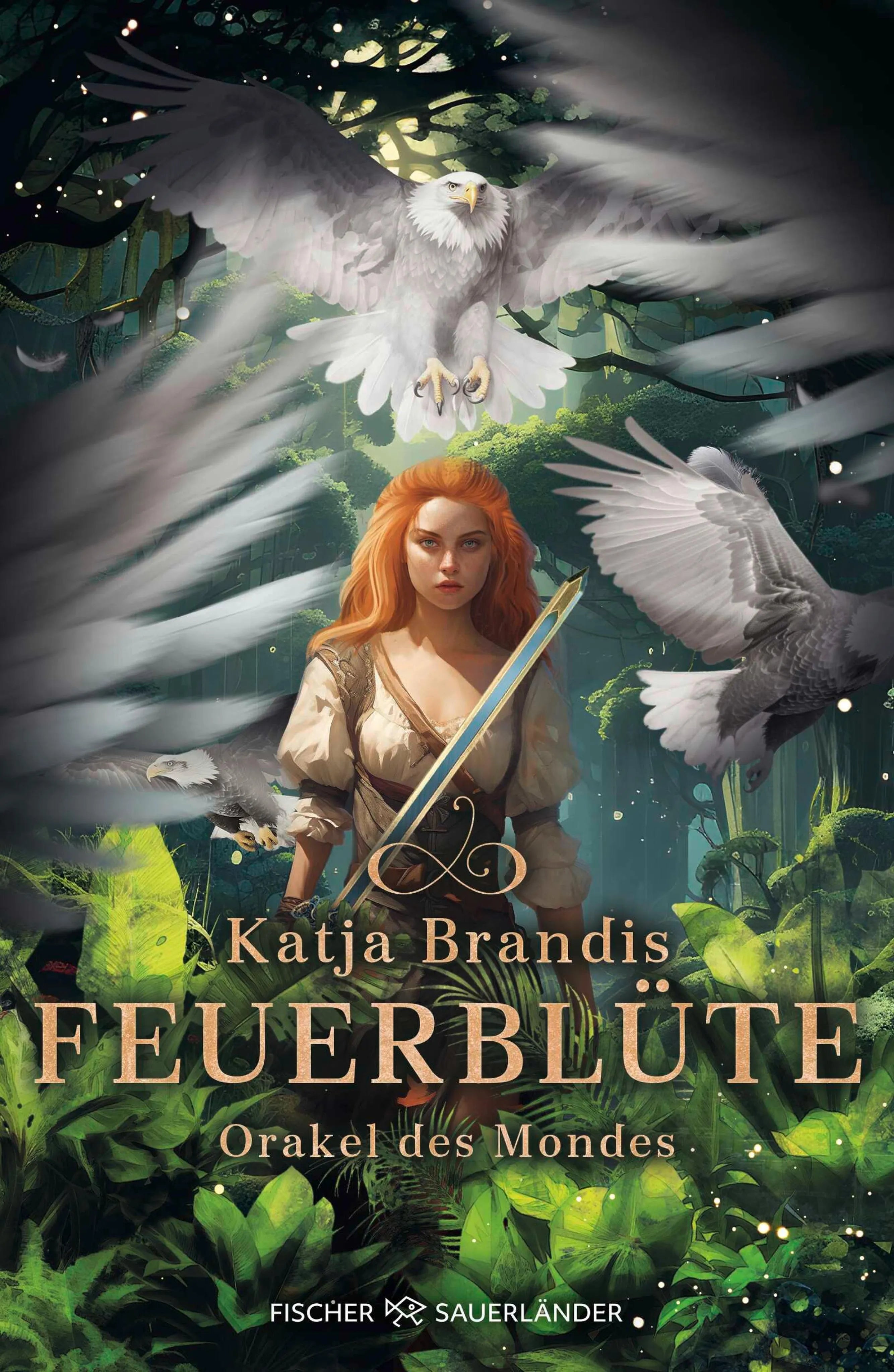 Cover: Feuerblüte – Orakel des Mondes (E-Book) von Katja Brandis