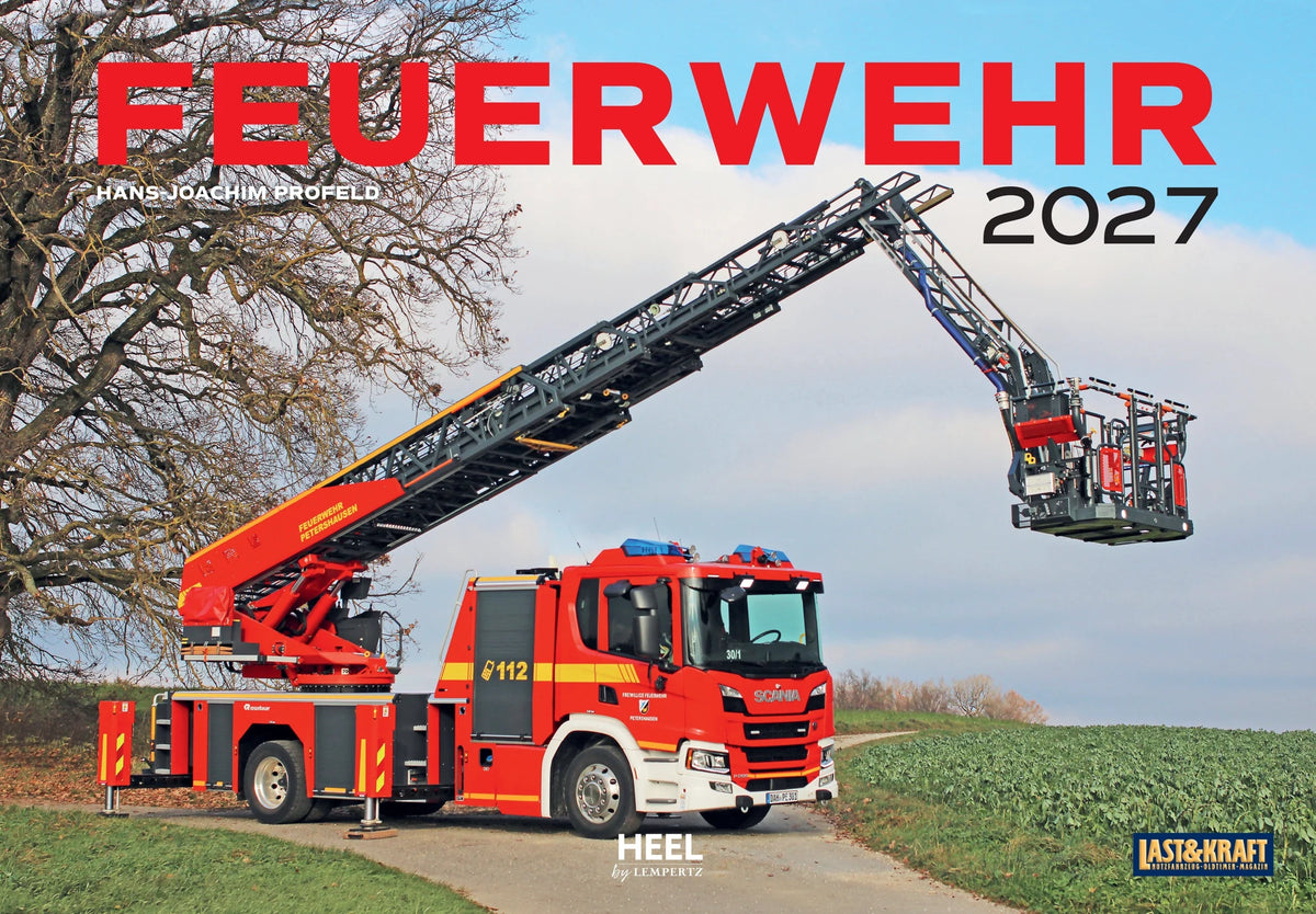 Wandkalender: Feuerwehr Kalender 2027 Wandkalender