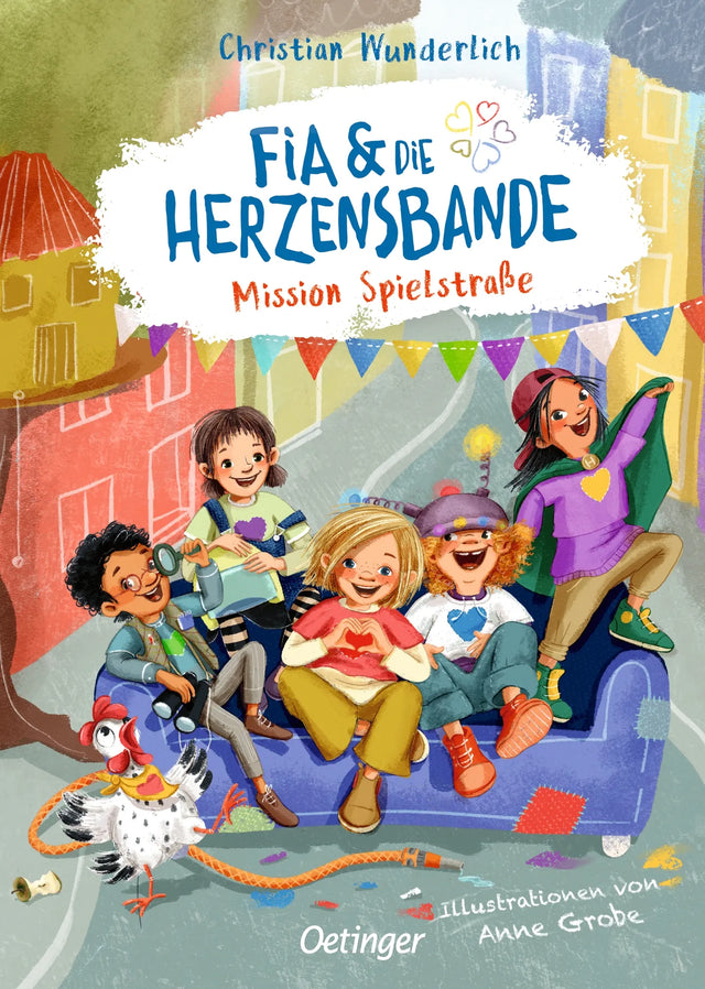 Buchcover von 'Fia & die Herzensbande 1. Mission Spielstraße' - Gebundene Ausgabe von Christian Wunderlich