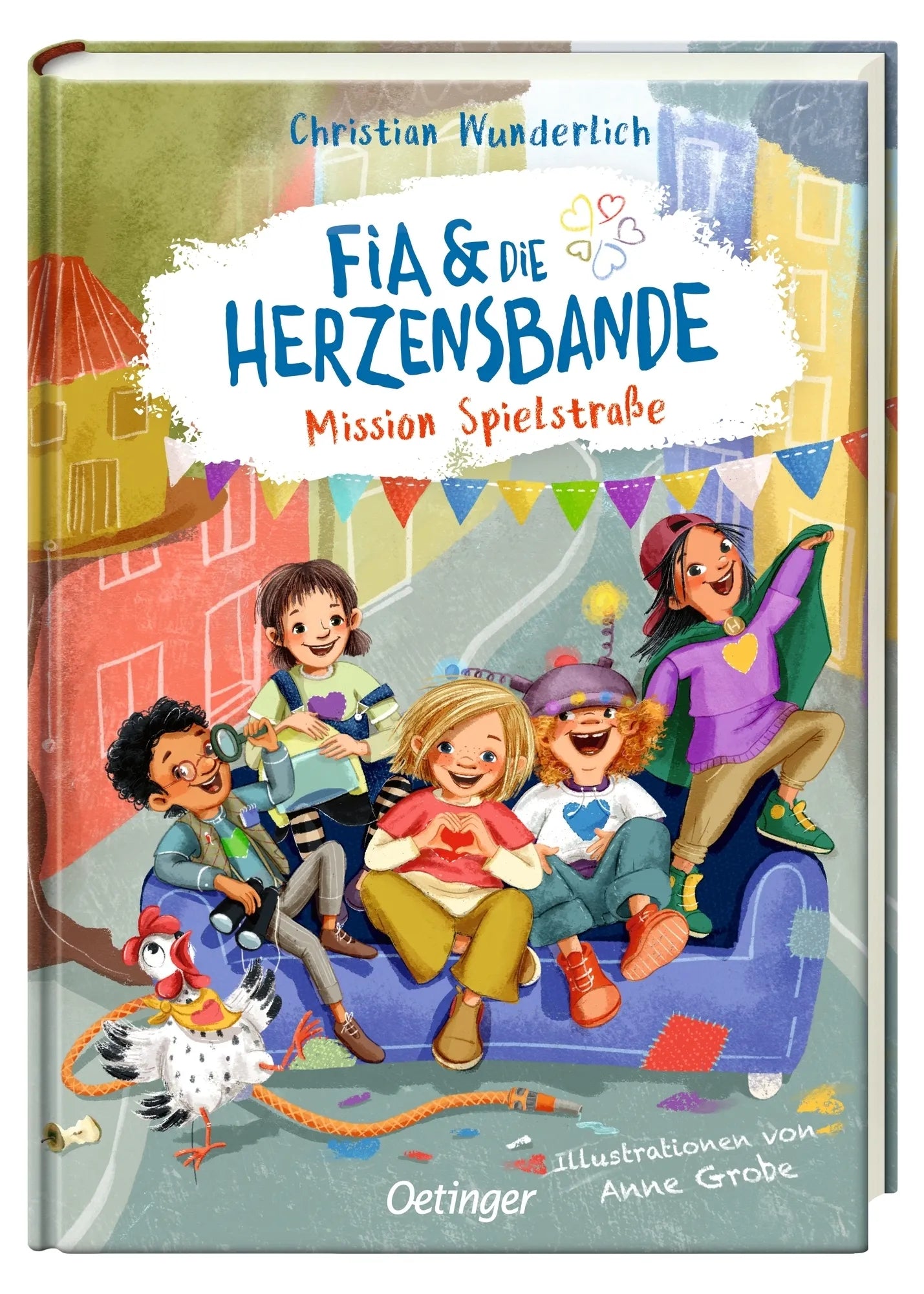 Produktansicht: Fia & die Herzensbande 1. Mission Spielstraße (Gebundene Ausgabe)