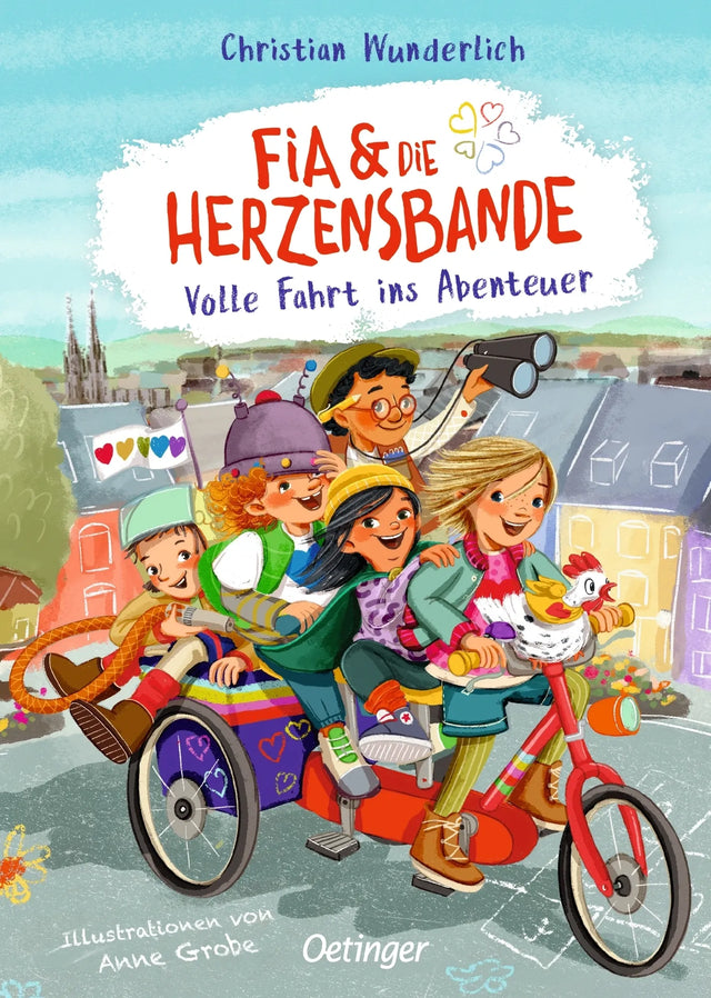Buchcover von 'Fia & die Herzensbande 2. Volle Fahrt ins Abenteuer' - Gebundene Ausgabe von Christian Wunderlich