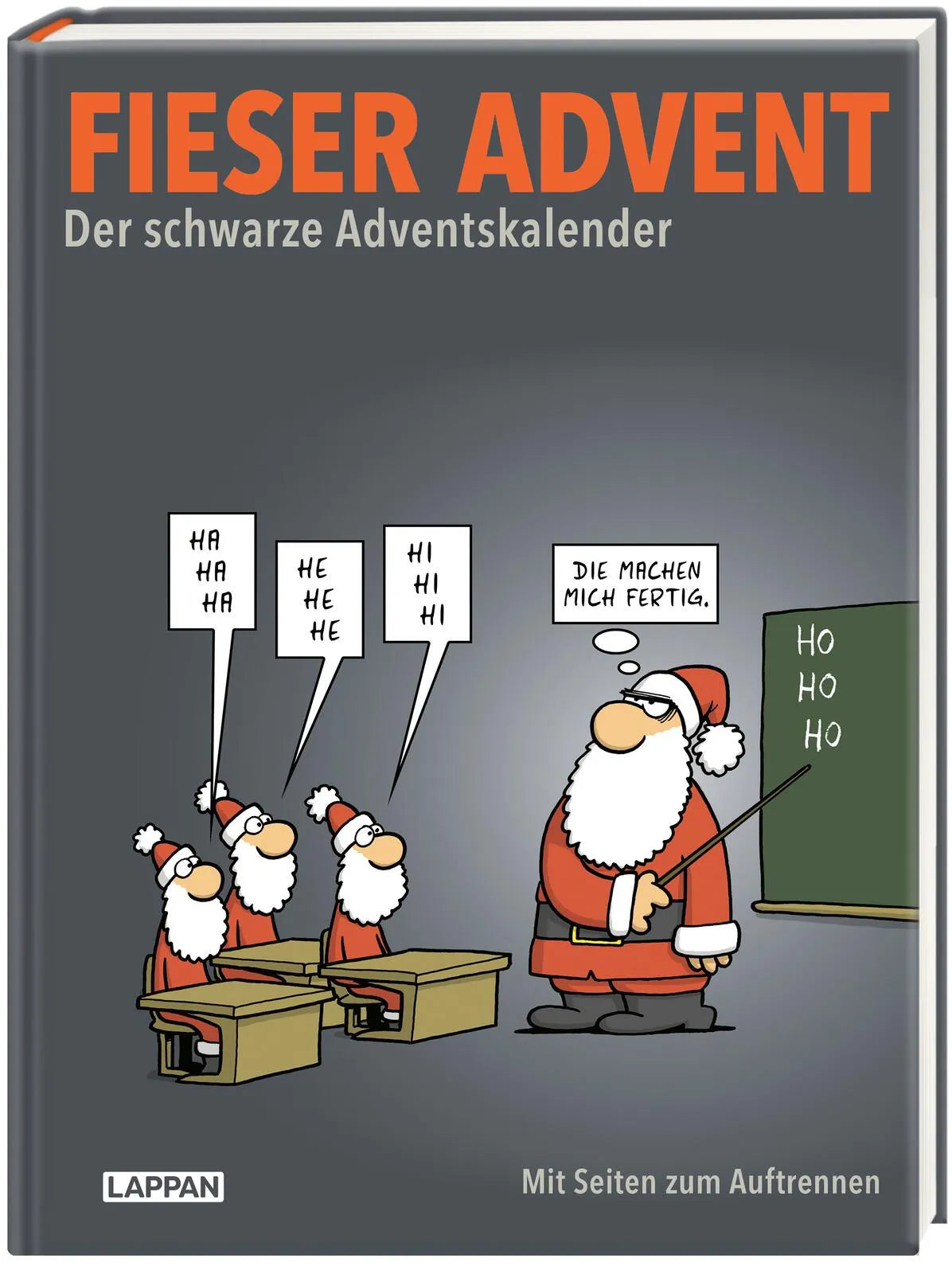 Buchcover von 'Fieser Advent' - Gebundene Ausgabe von Nadine Backes