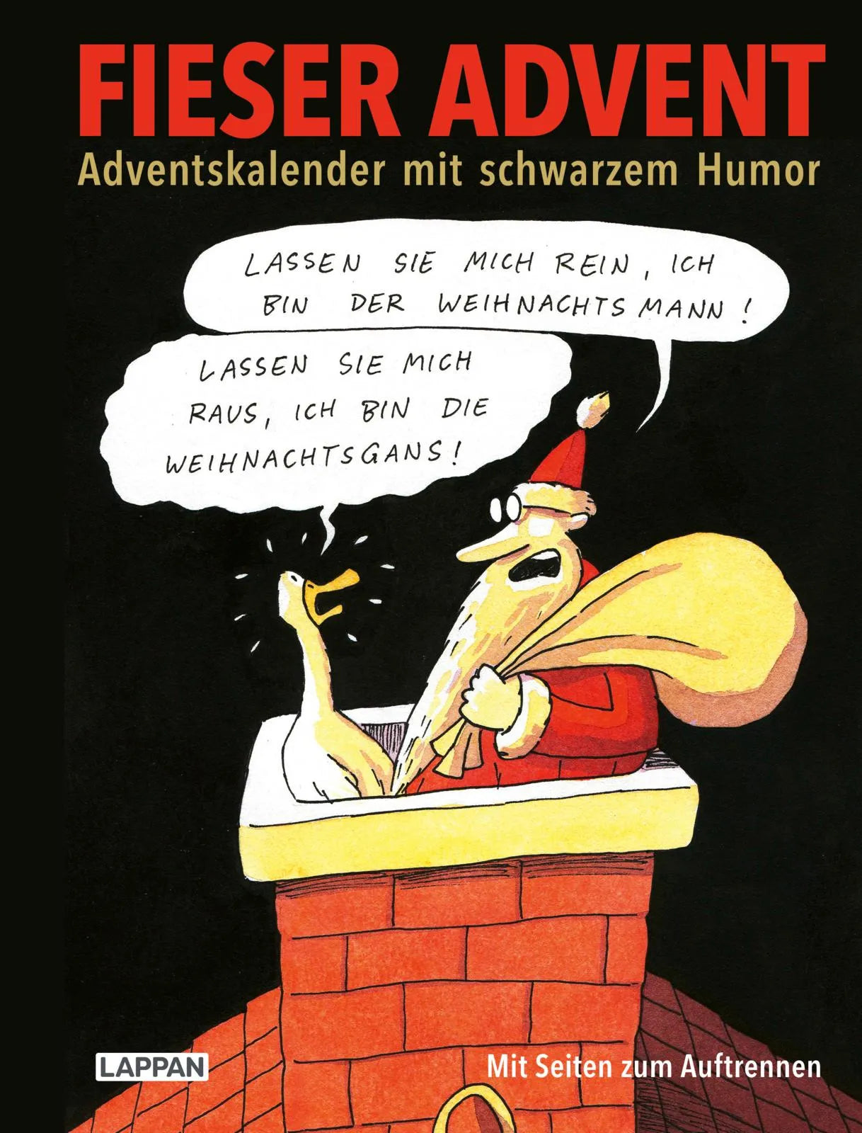 Buchcover von 'Fieser Advent' - Gebundene Ausgabe von Bernd Gieseking