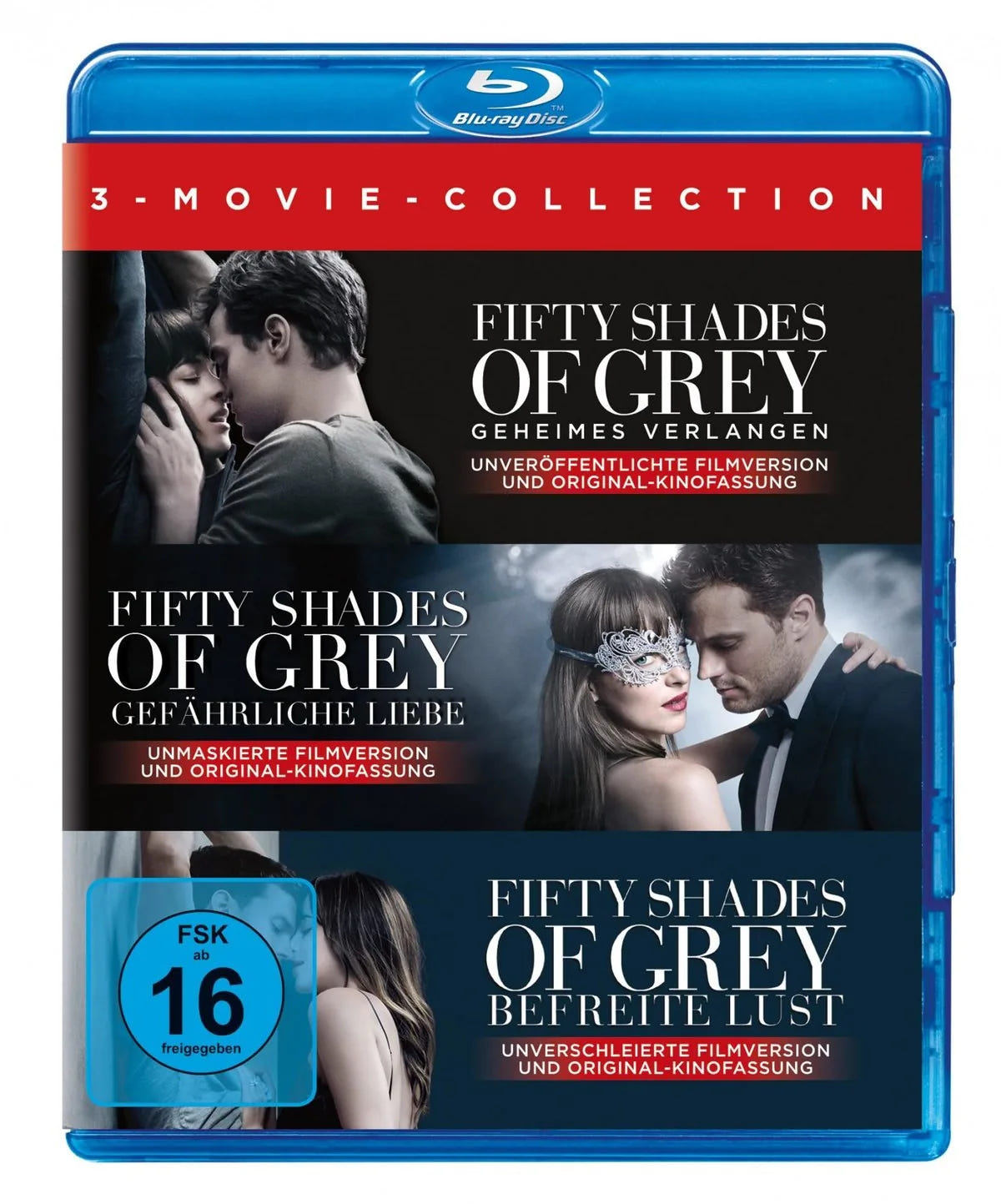 Fifty Shades of Grey - 3-Movie Collection - Blu-ray Disc