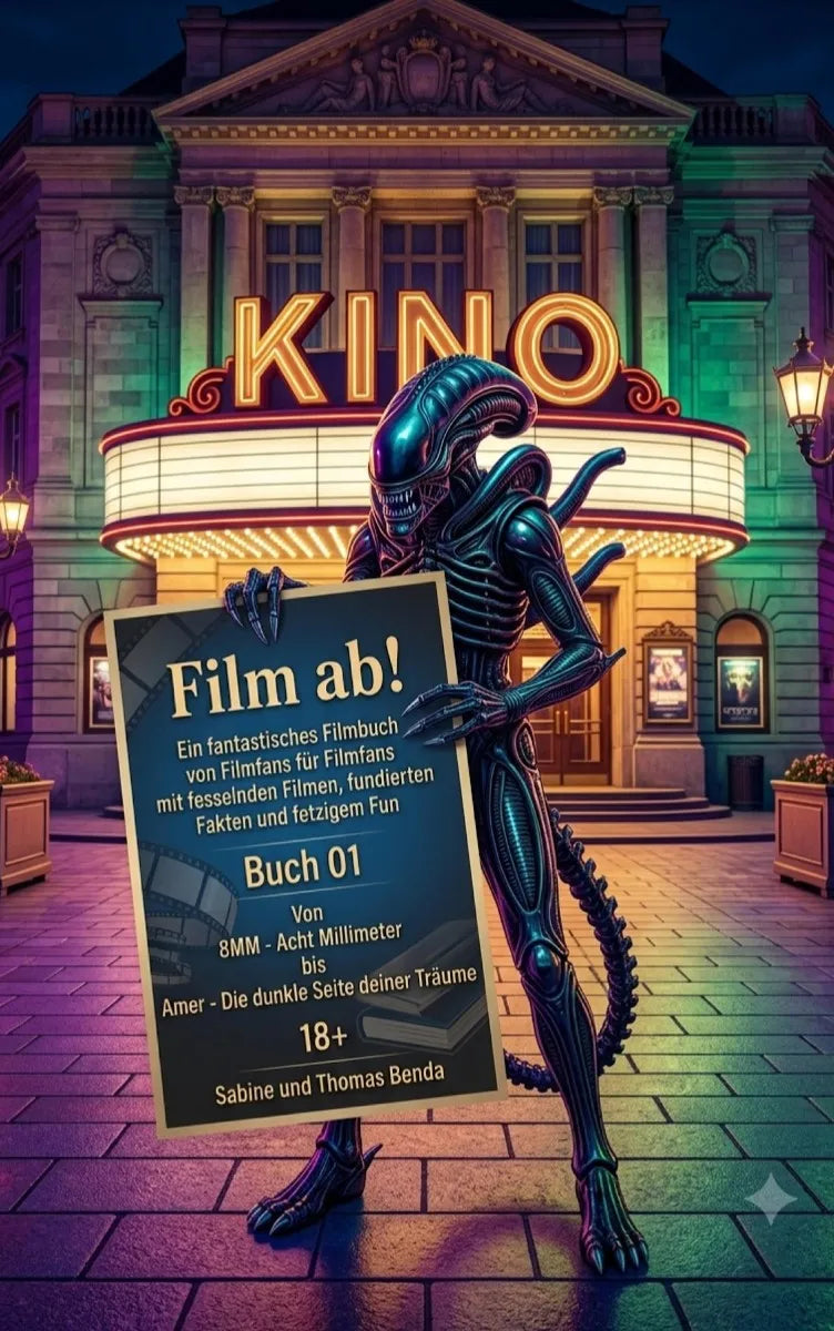 Cover: Film ab! - Buch 01 - Von 8MM Acht Millimeter bis Amer - Die dunkle Seite deiner Träume (E-Book) von Thomas Benda
