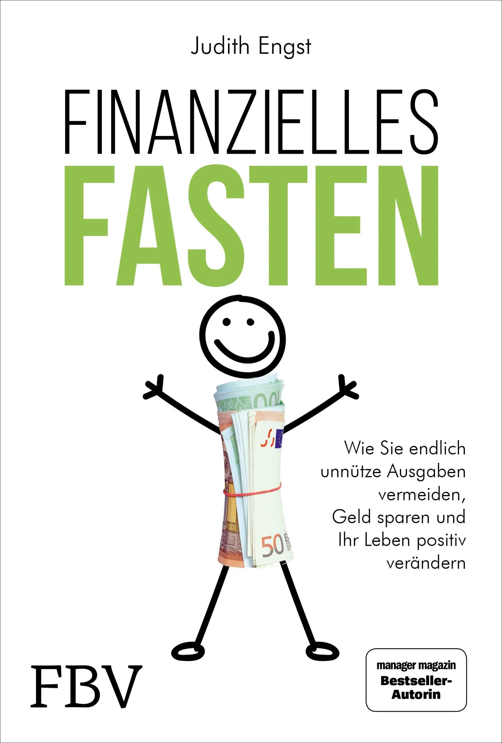 Buchcover von 'Finanzielles Fasten' - Taschenbuch von Judith Engst