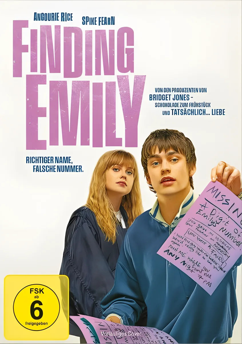 DVD-Cover: Finding Emily. Regie: Alicia MacDonald. Vorläufiges PLAION-Cover; finale Abbildung folgt