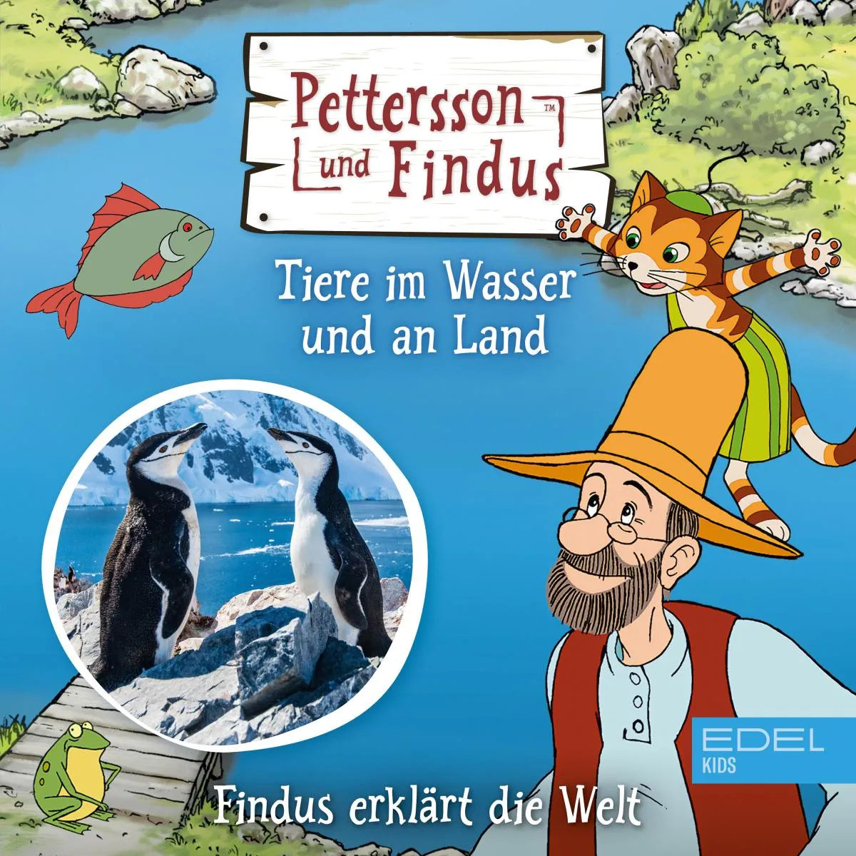 Cover: Findus erklärt die Welt: Tiere im Wasser und an Land (Hörbuch Download) von Ishel U. Eichler