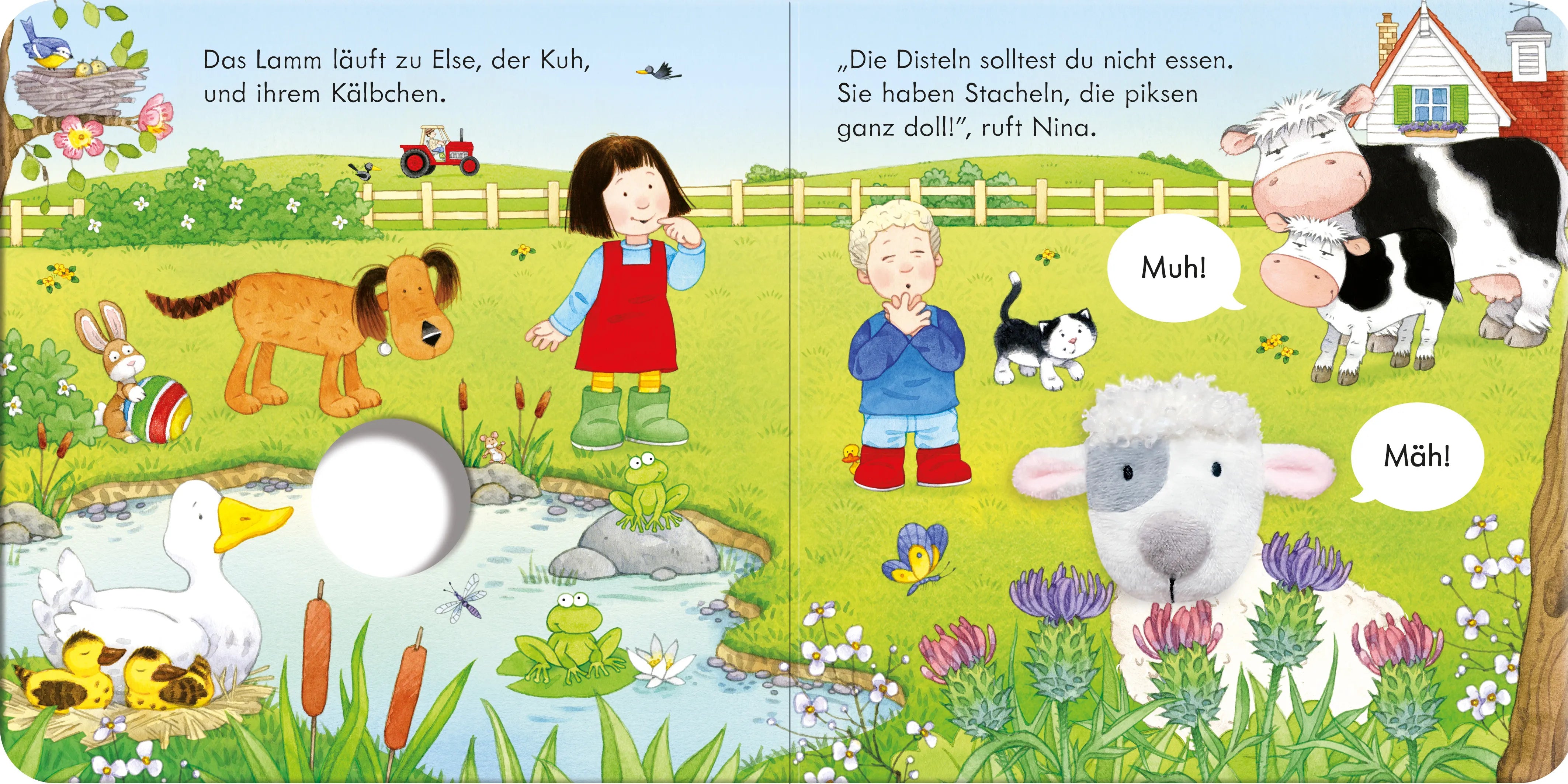 Sam Taplin - Fingerpuppenbuch: Das Schäfchen
