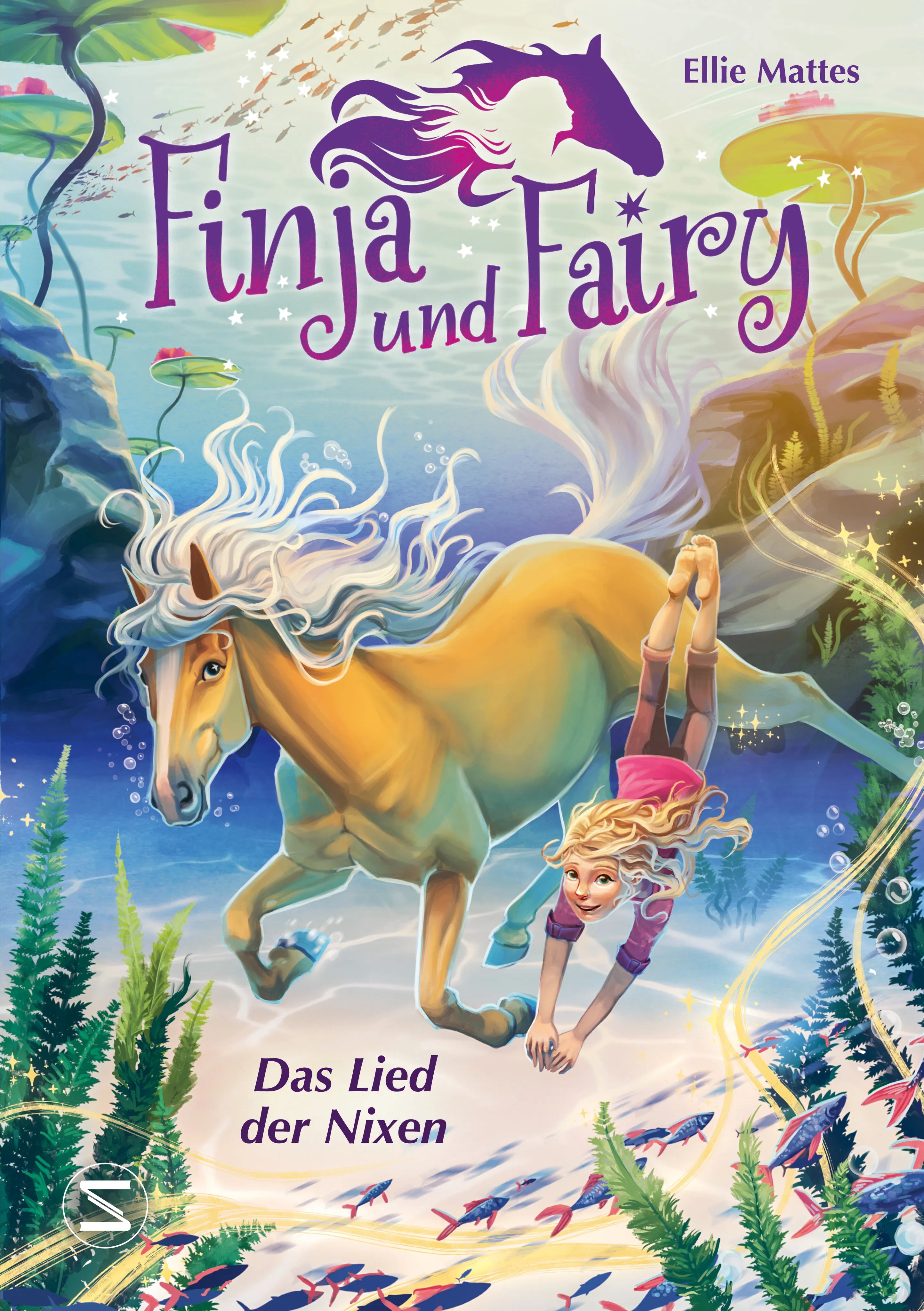 Buchcover von 'Finja und Fairy - Das Lied der Nixen' - Gebundene Ausgabe von Ellie Mattes