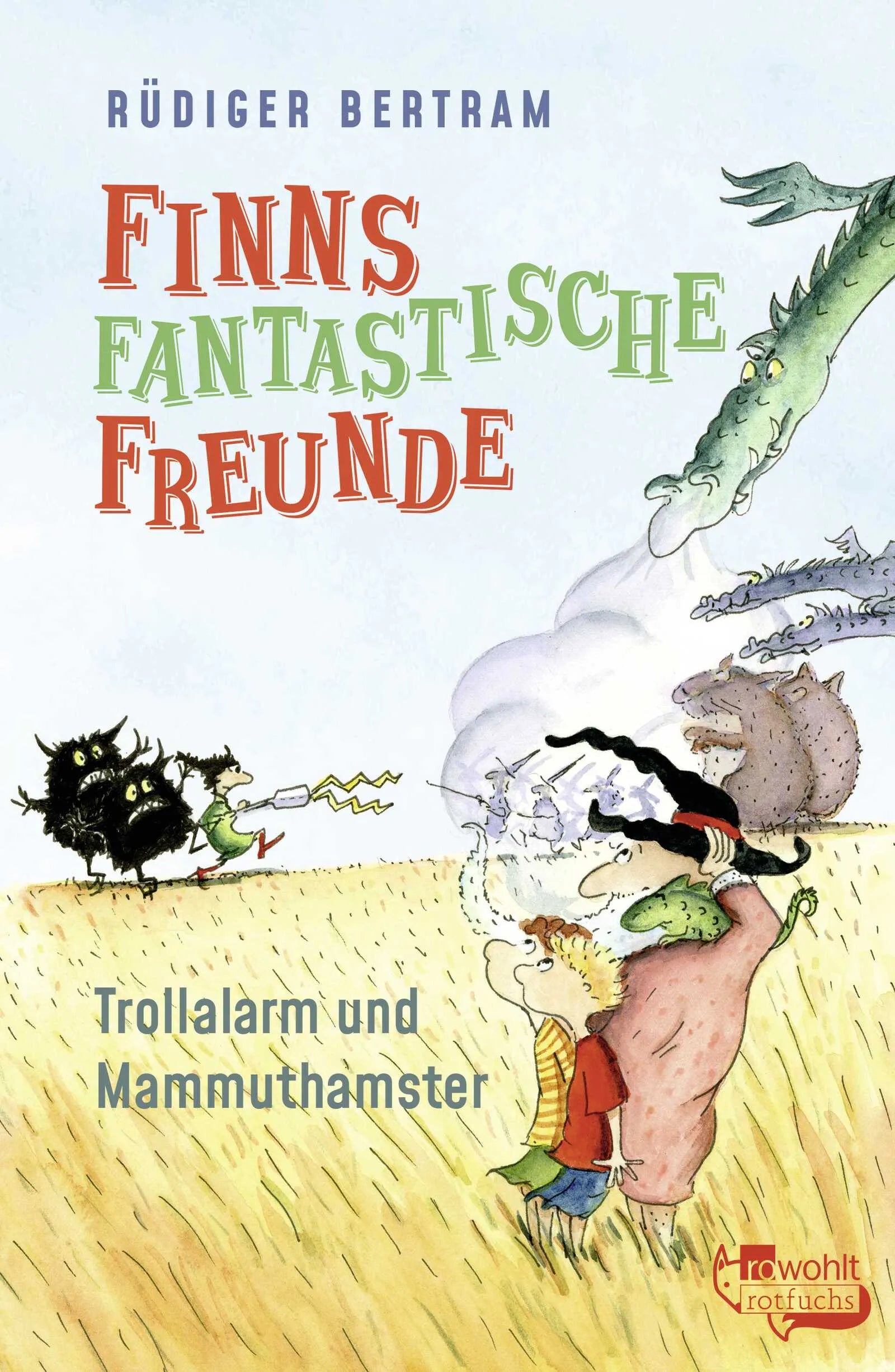 Buchcover von 'Finns fantastische Freunde: Trollalarm und Mammuthamster' - Gebundene Ausgabe von Rüdiger Bertram