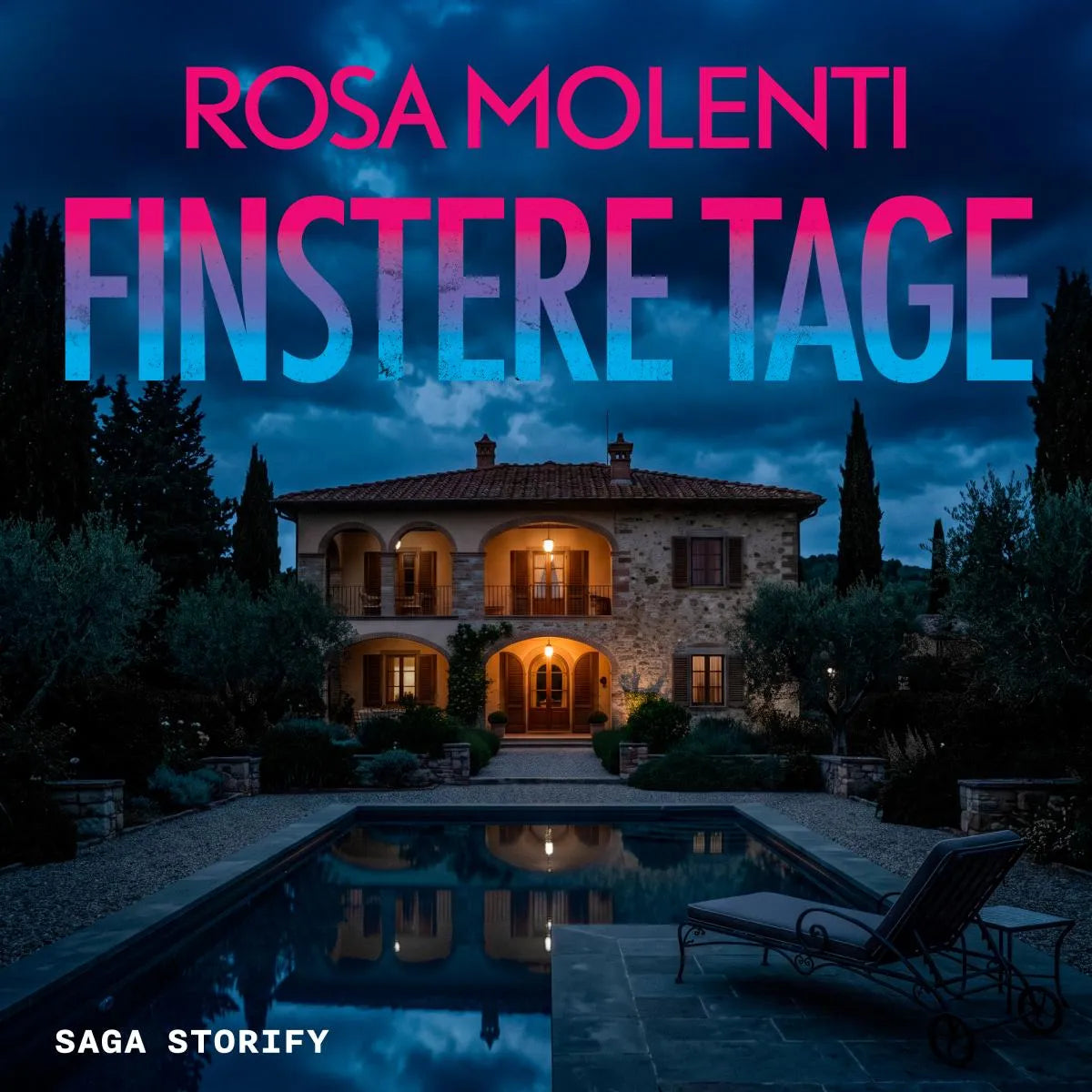 Cover: Finstere Tage (Hörbuch Download) von Rosa Molenti