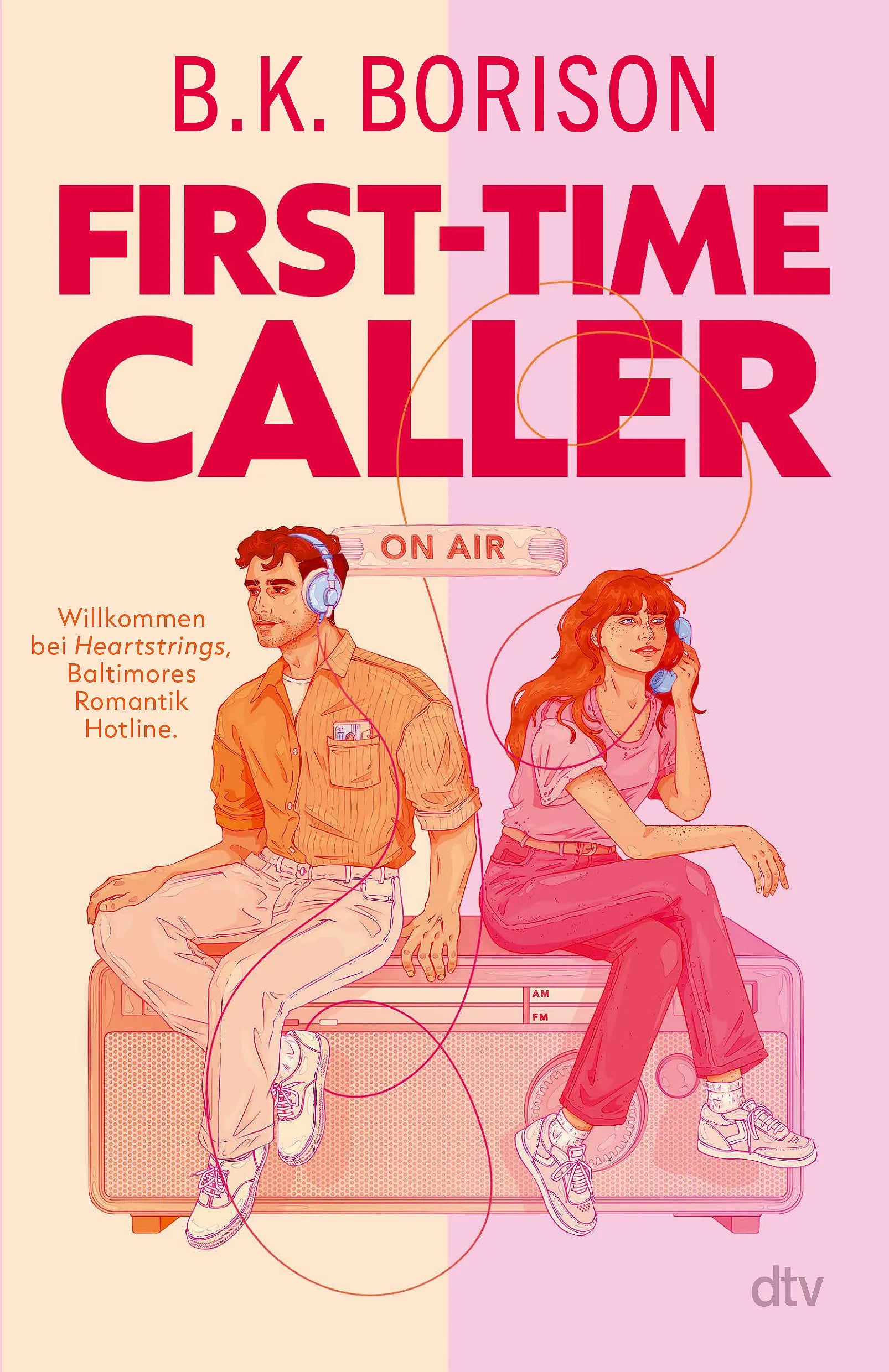 Buchcover von 'First-Time Caller' - Paperback von B.K. Borison