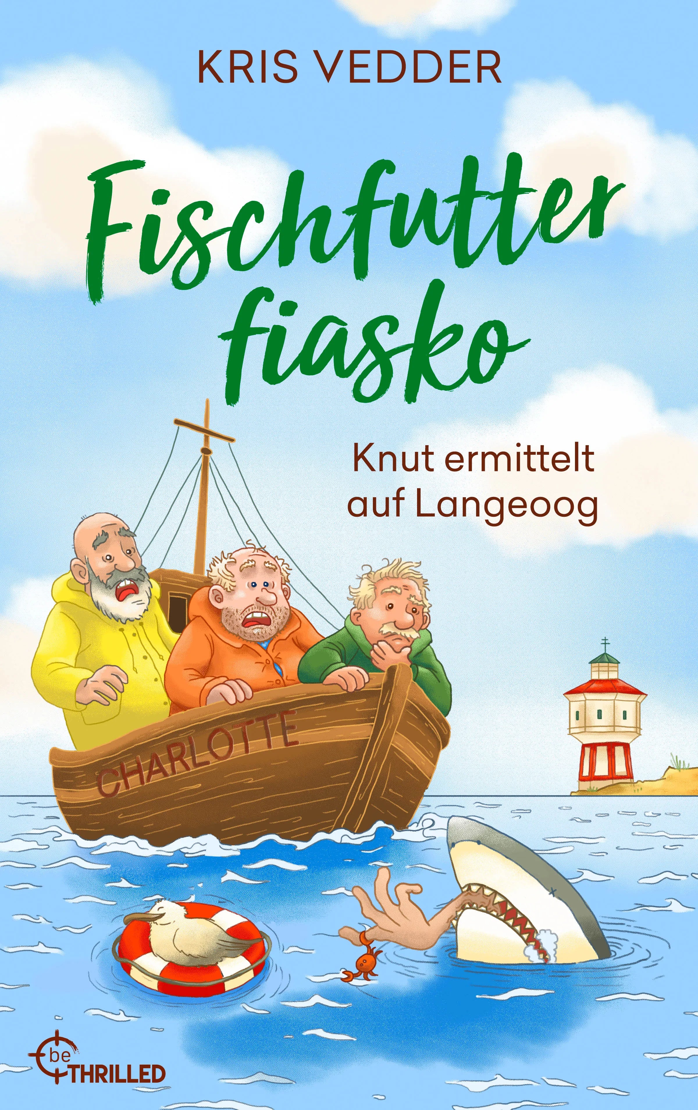 Buchcover von 'Fischfutterfiasko' - Taschenbuch von Kris Vedder