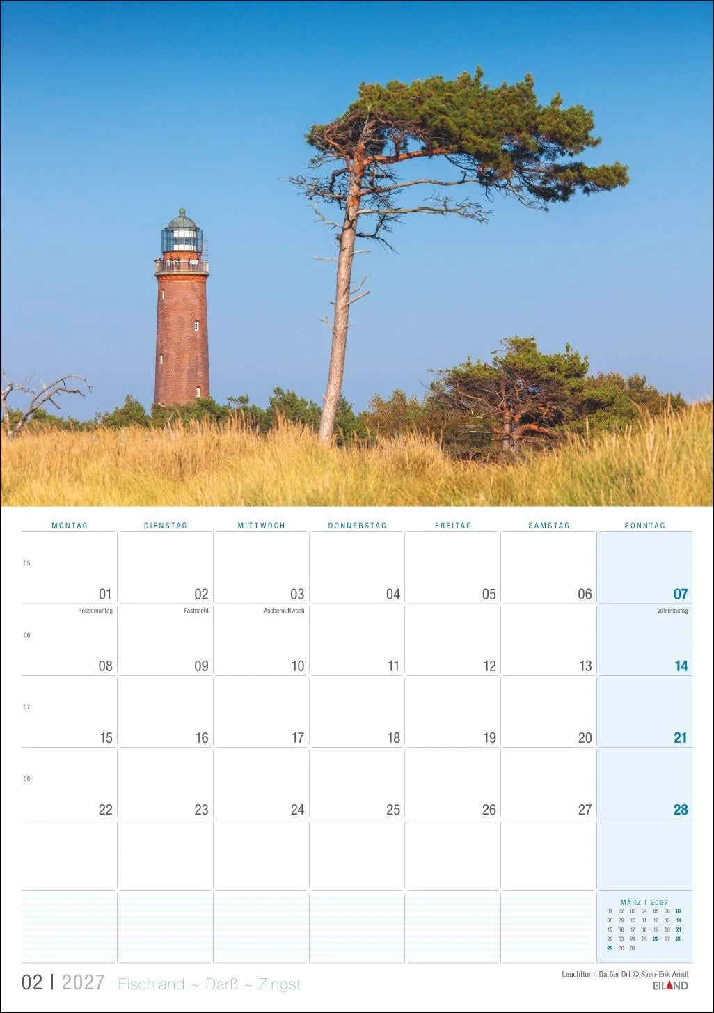 Fischland - Darß - Zingst Kalender 2027 – Ansicht