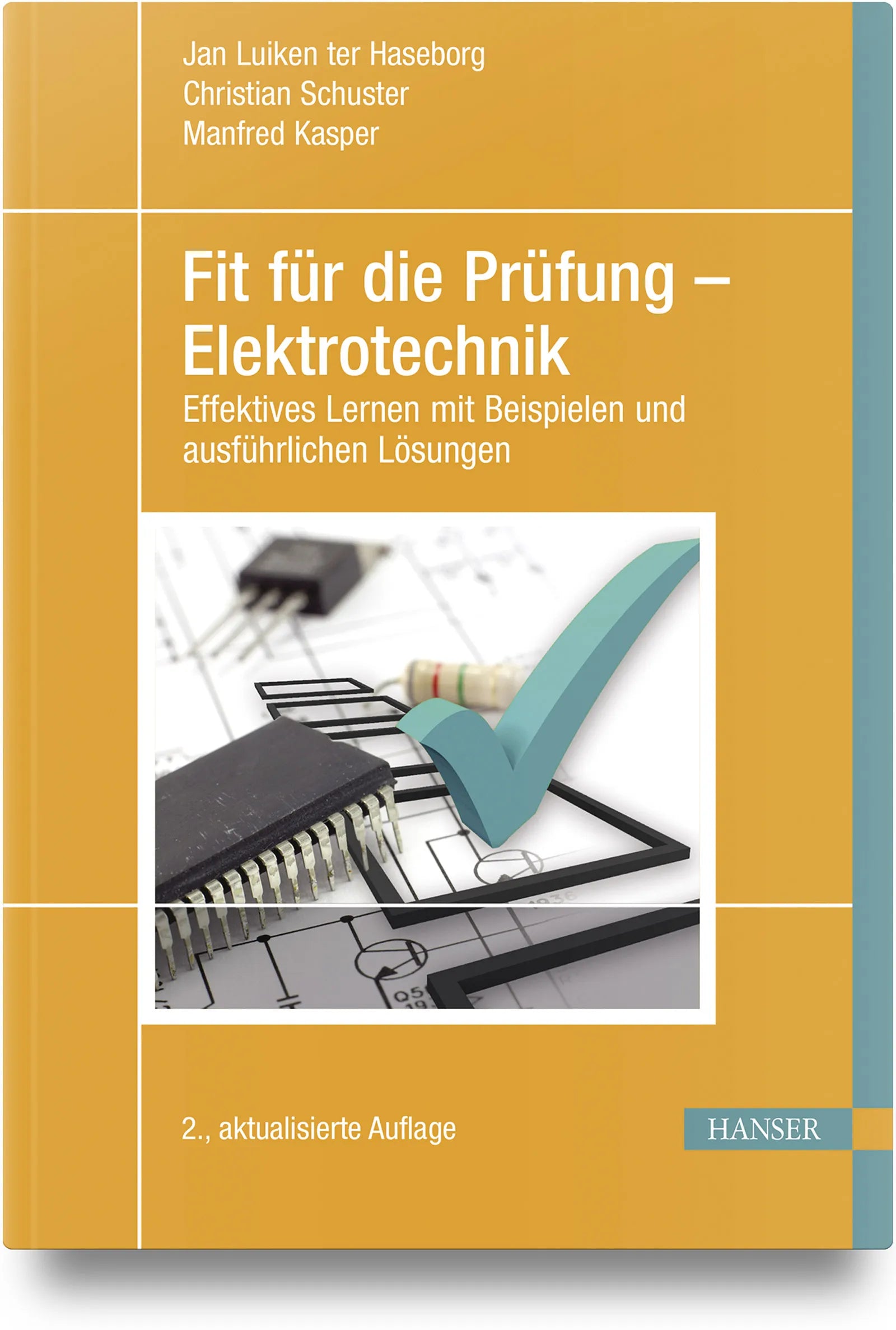 Buchcover von 'Fit für die Prüfung – Elektrotechnik' - Gebundene Ausgabe von Jan Luiken ter Haseborg