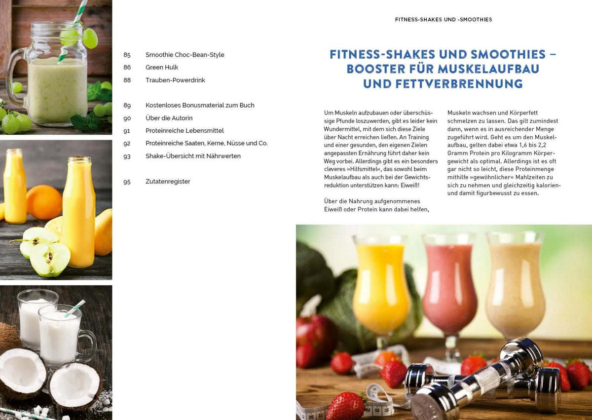 Detailansicht: Fitness-Shakes und -Smoothies (Taschenbuch)