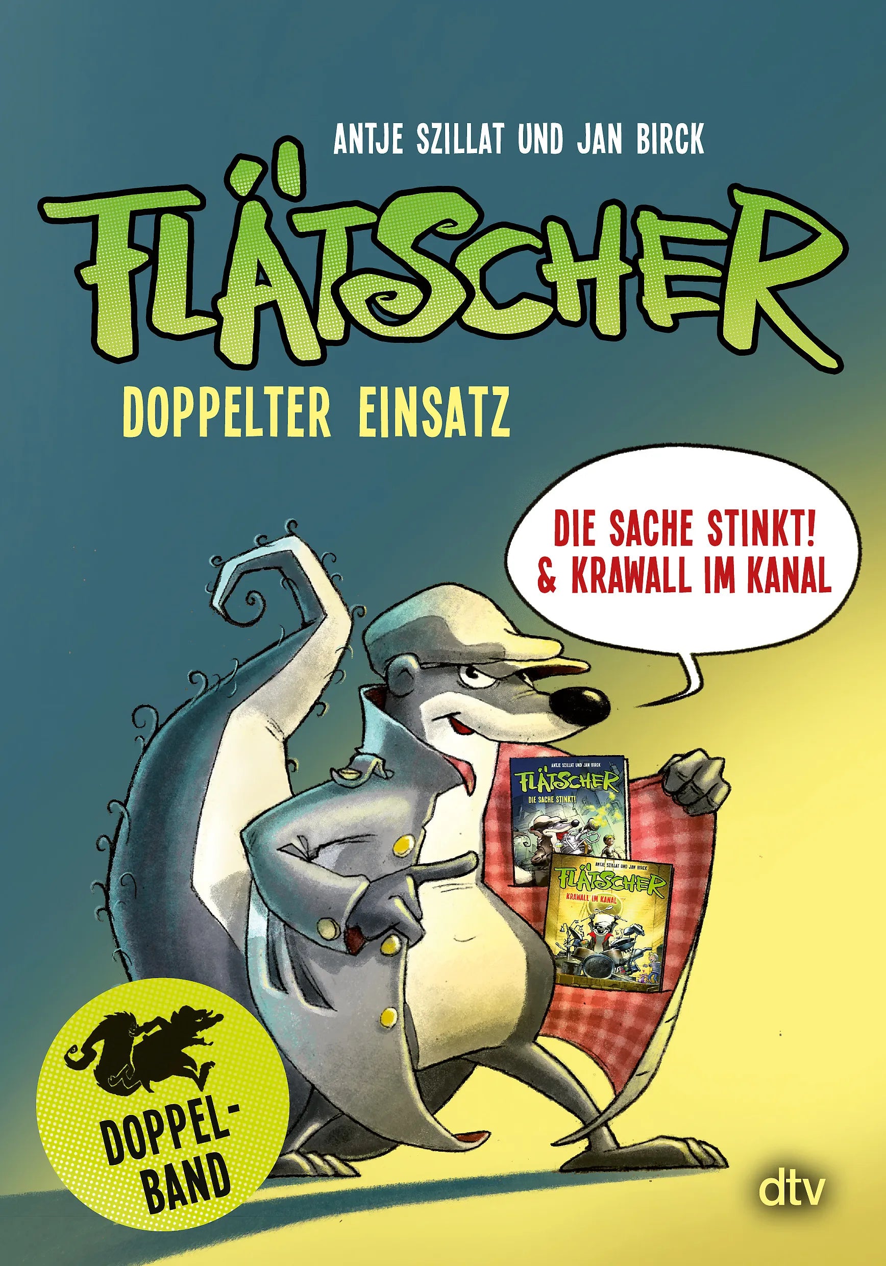 Buchcover von 'Flätscher – Doppelter Einsatz' - Taschenbuch von Antje Szillat