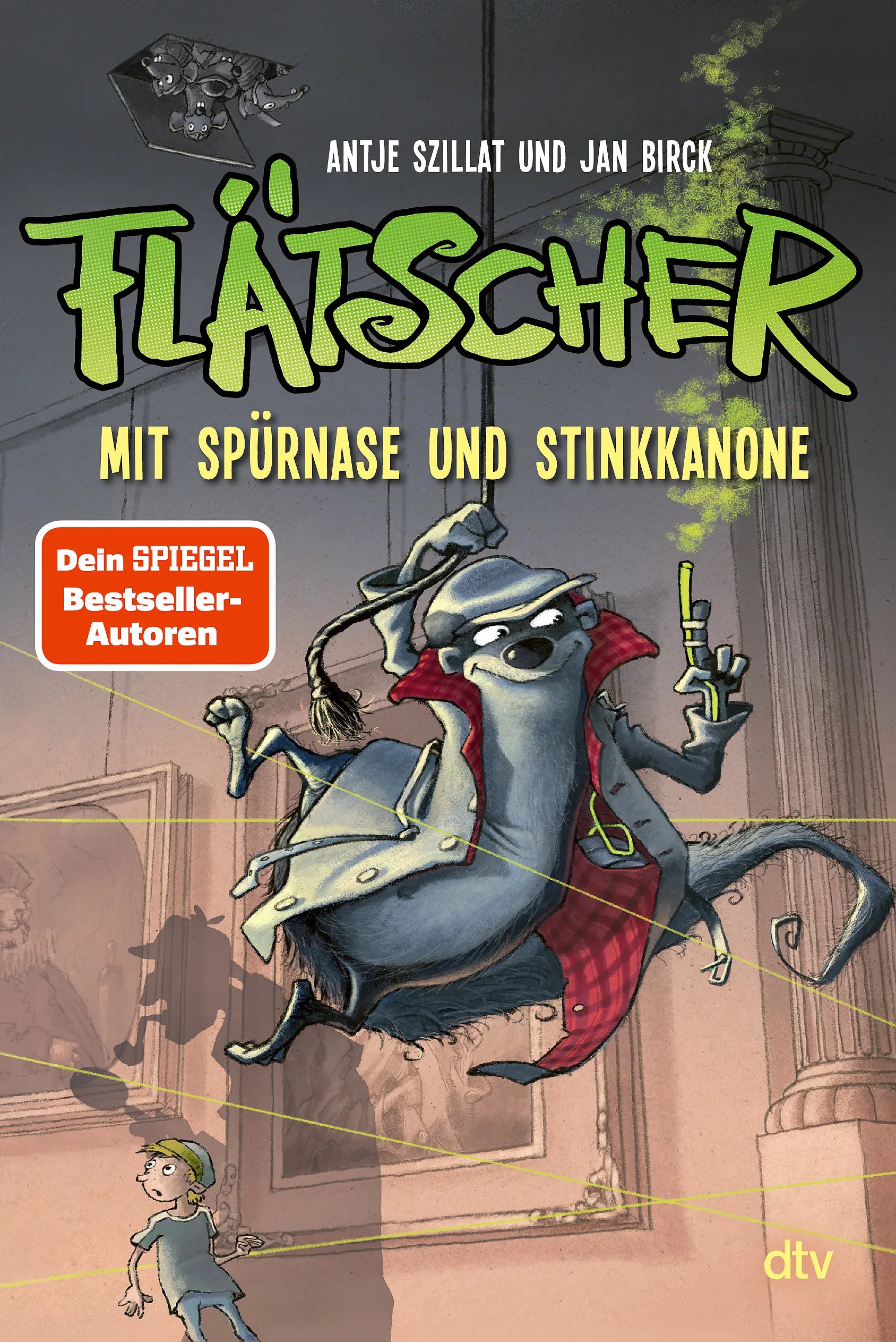 Buchcover von 'Flätscher – Mit Spürnase und Stinkkanone' - Gebundene Ausgabe von Antje Szillat