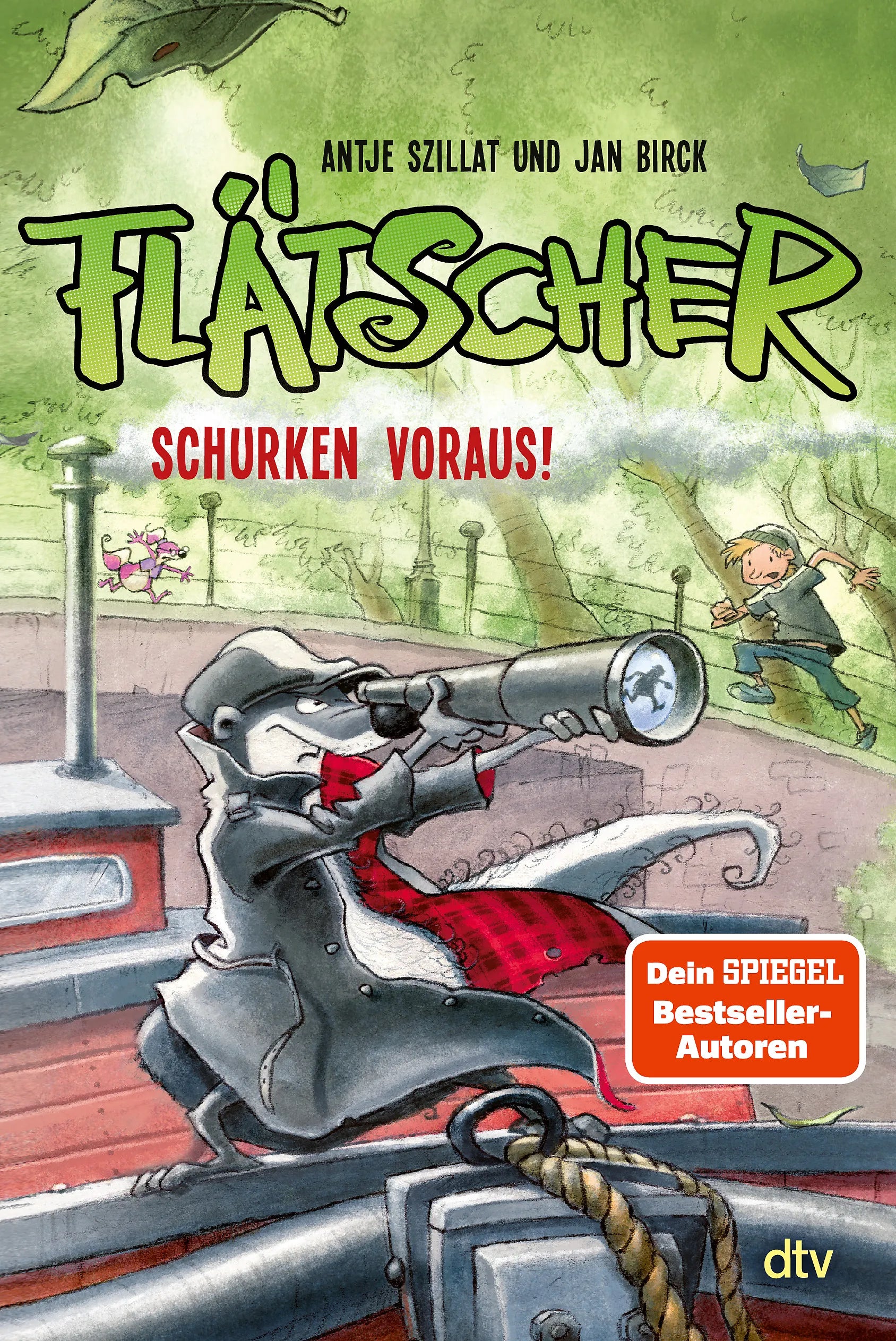 Buchcover von 'Flätscher – Schurken voraus!' - Gebundene Ausgabe von Antje Szillat