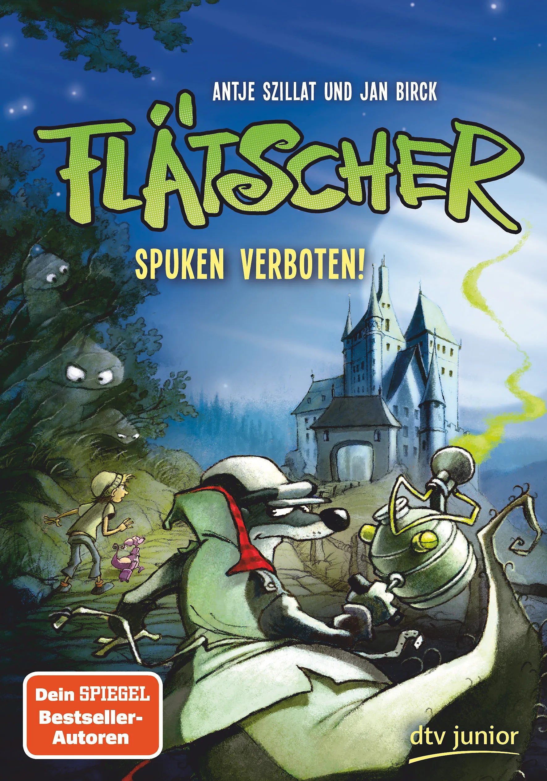 Buchcover von 'Flätscher – Spuken verboten!' - Gebundene Ausgabe von Antje Szillat