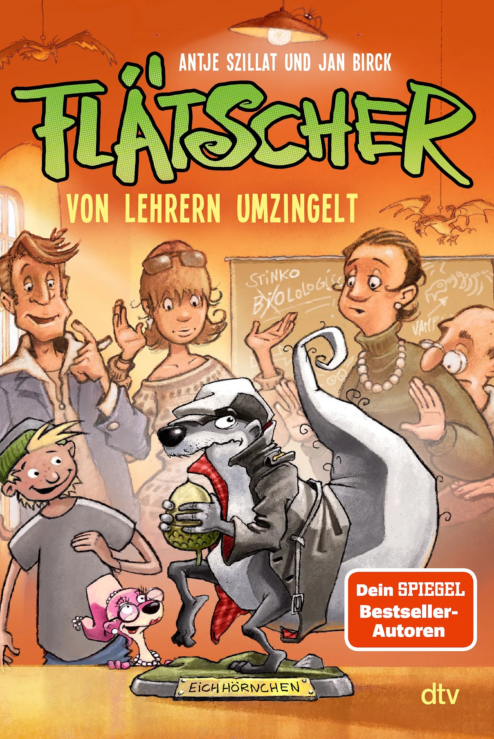 Buchcover von 'Flätscher – Von Lehrern umzingelt' - Gebundene Ausgabe von Antje Szillat