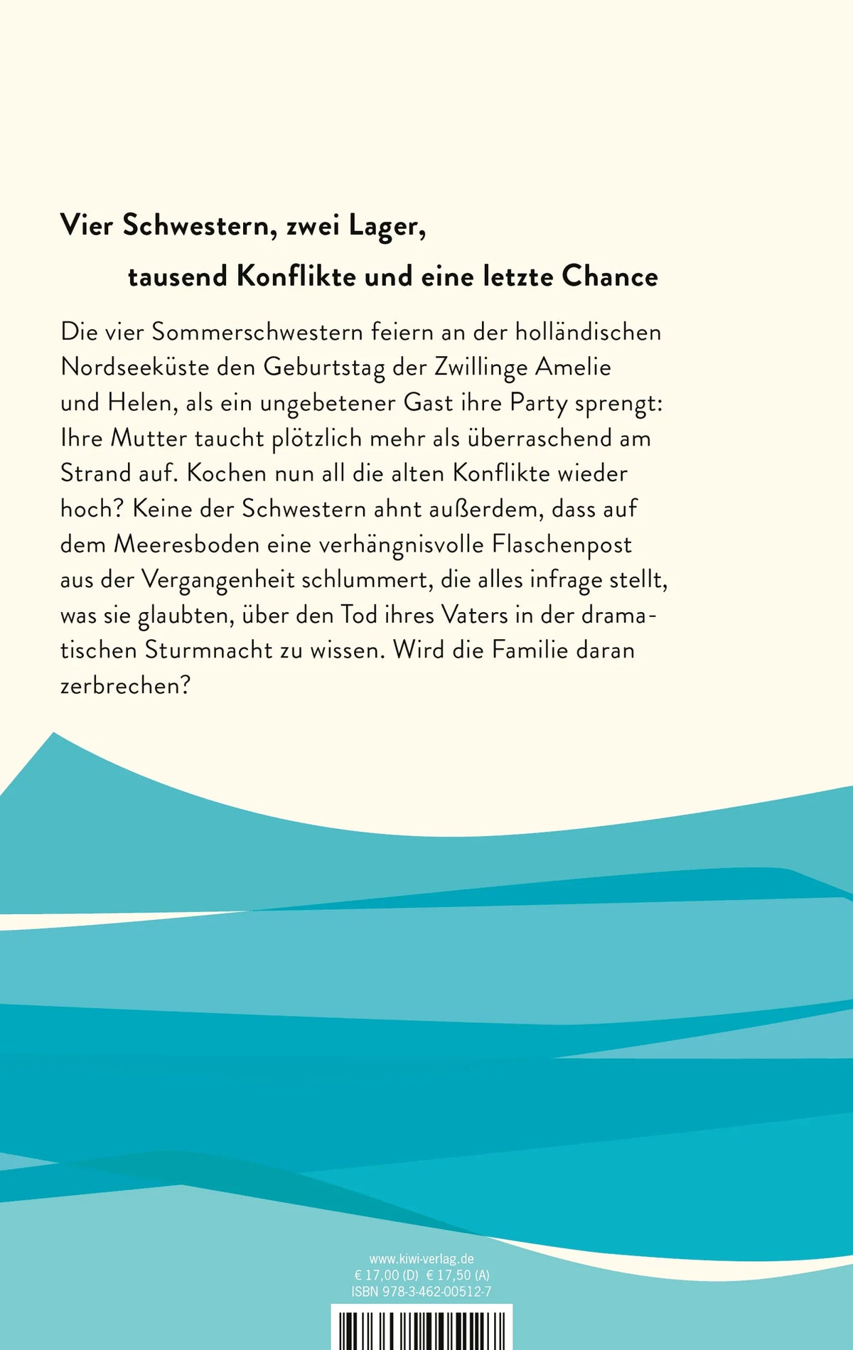 Rückseite: Flaschenpost aus der Vergangenheit - Die Sommerschwestern (Paperback)