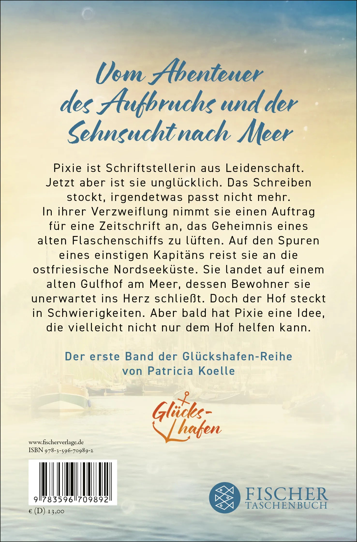 Rückseite: Flaschenpost vom Leben (Taschenbuch)