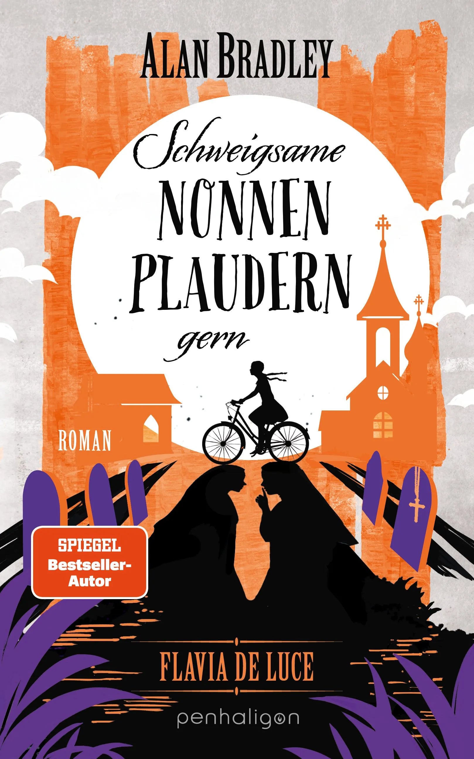 Cover: Flavia de Luce 12 - Schweigsame Nonnen plaudern gern (Hardcover) von Alan Bradley