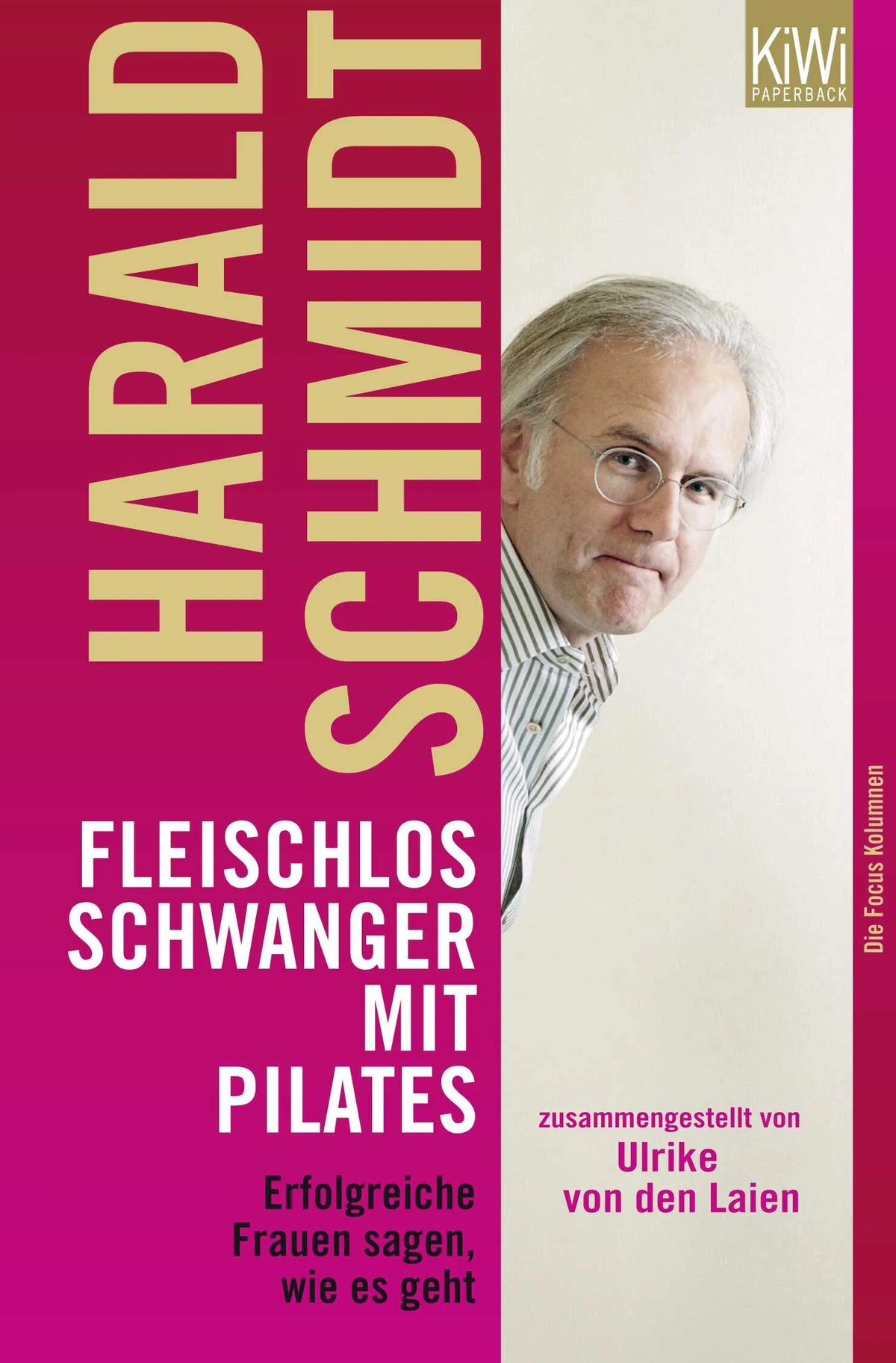 Buchcover von 'Fleischlos schwanger mit Pilates' - Taschenbuch von Harald Schmidt