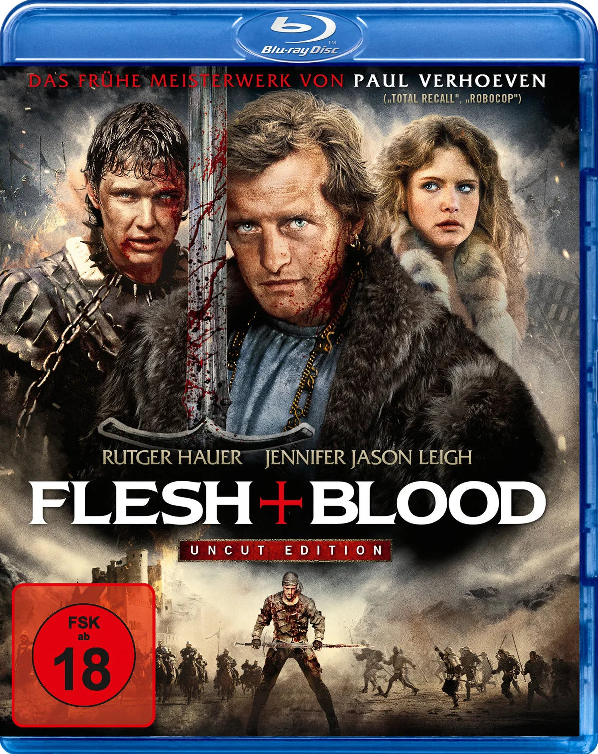 Flesh + Blood - Uncut - Blu-ray Disc