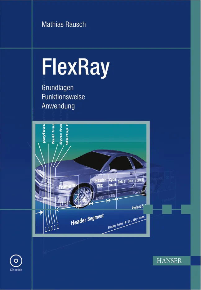 Buchcover von 'FlexRay' - Gebundene Ausgabe von Mathias Rausch