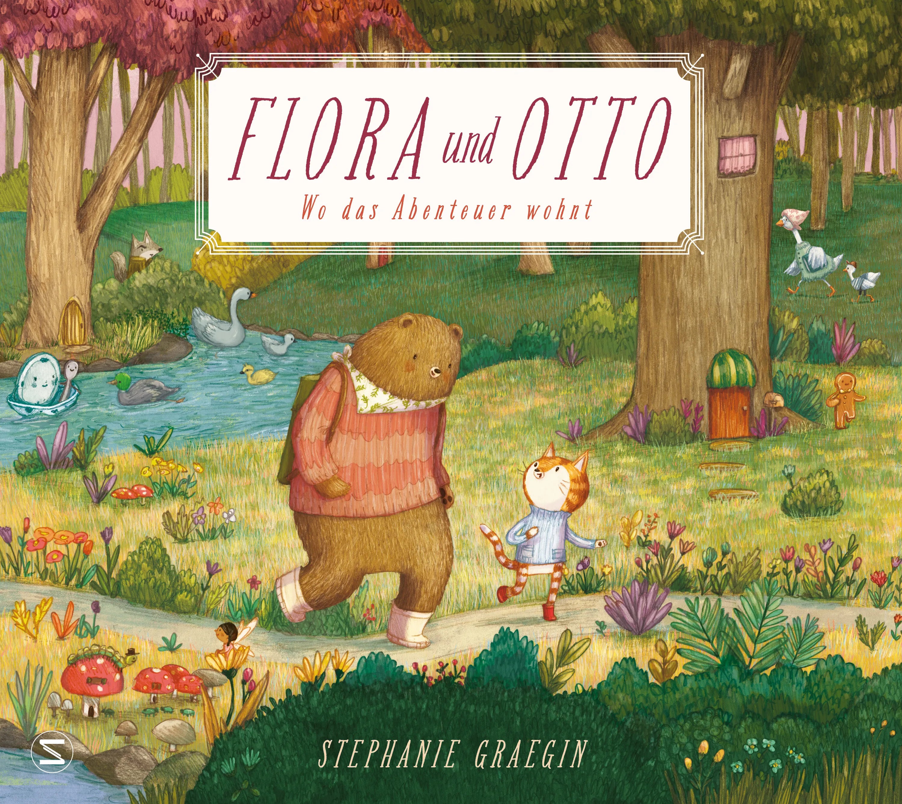 Buchcover von 'Flora und Otto. Wo das Abenteuer wohnt' - Gebundene Ausgabe von Stephanie Graegin