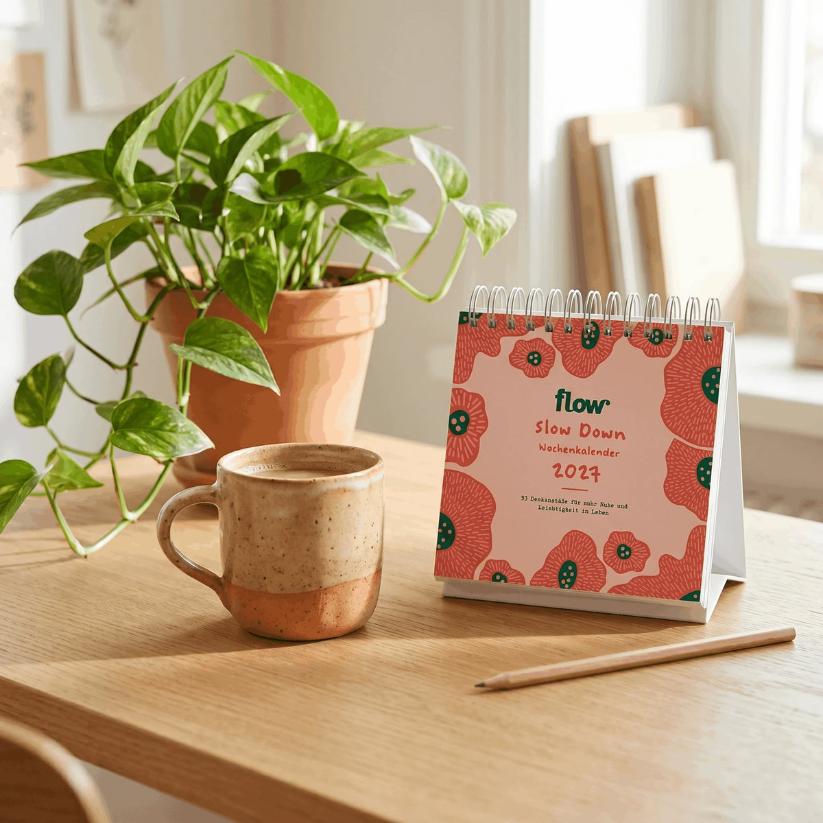 flow Der Slow Down Kalender 2027 – Ansicht