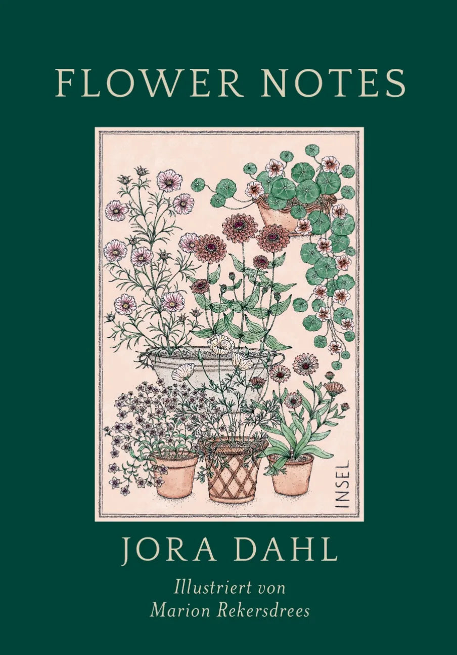 Buchcover von 'Flower Notes' - Gebundene Ausgabe von Jora Dahl
