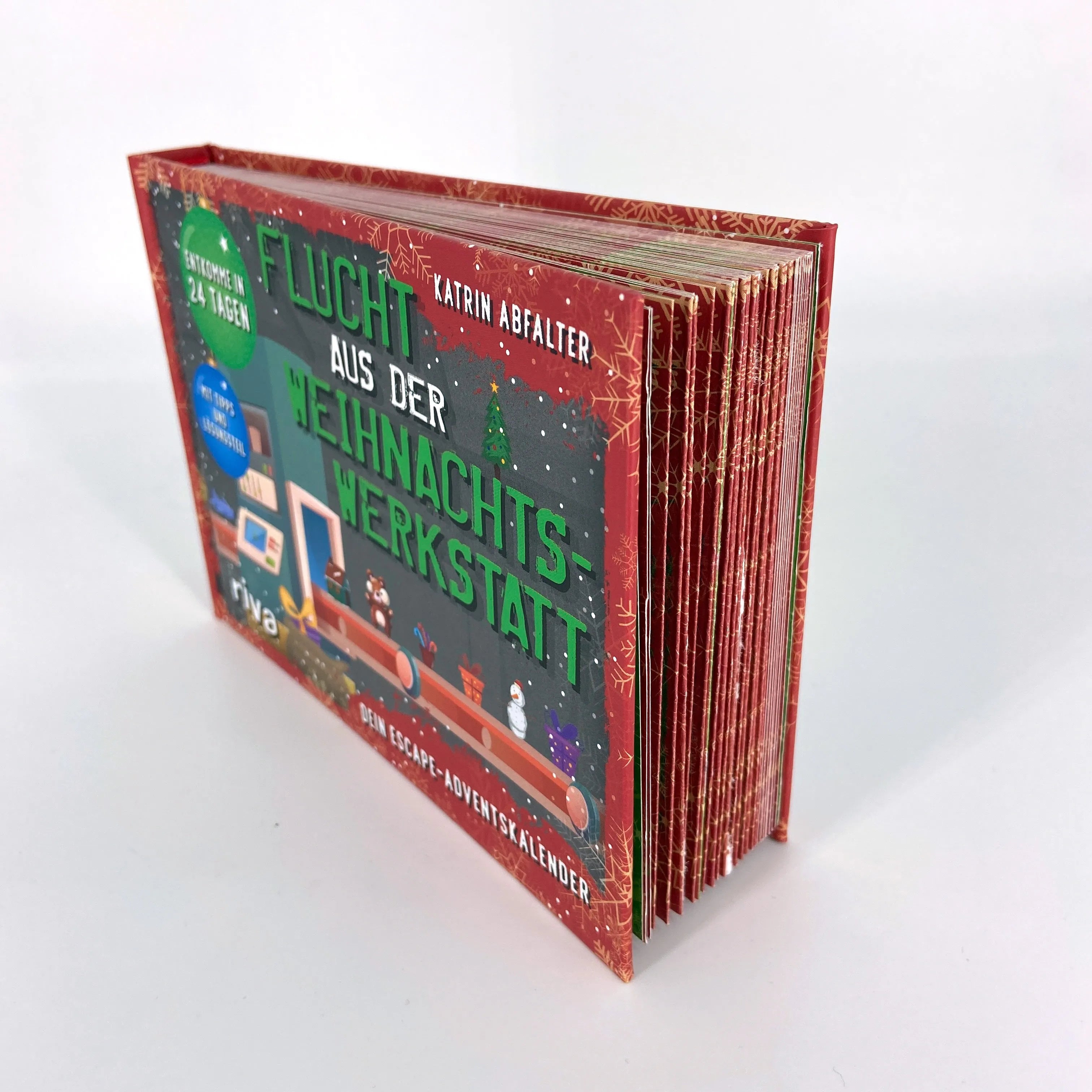 Innenansicht von 'Flucht aus der Weihnachtswerkstatt. Dein Escape-Adventskalender' - Gebundene Ausgabe